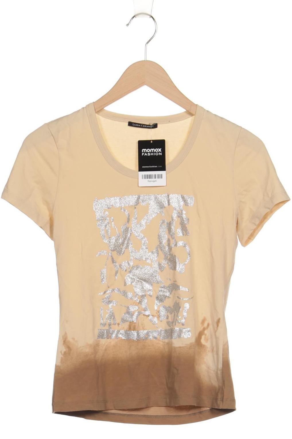 

Luisa Cerano Damen T-Shirt, beige, Gr. 36