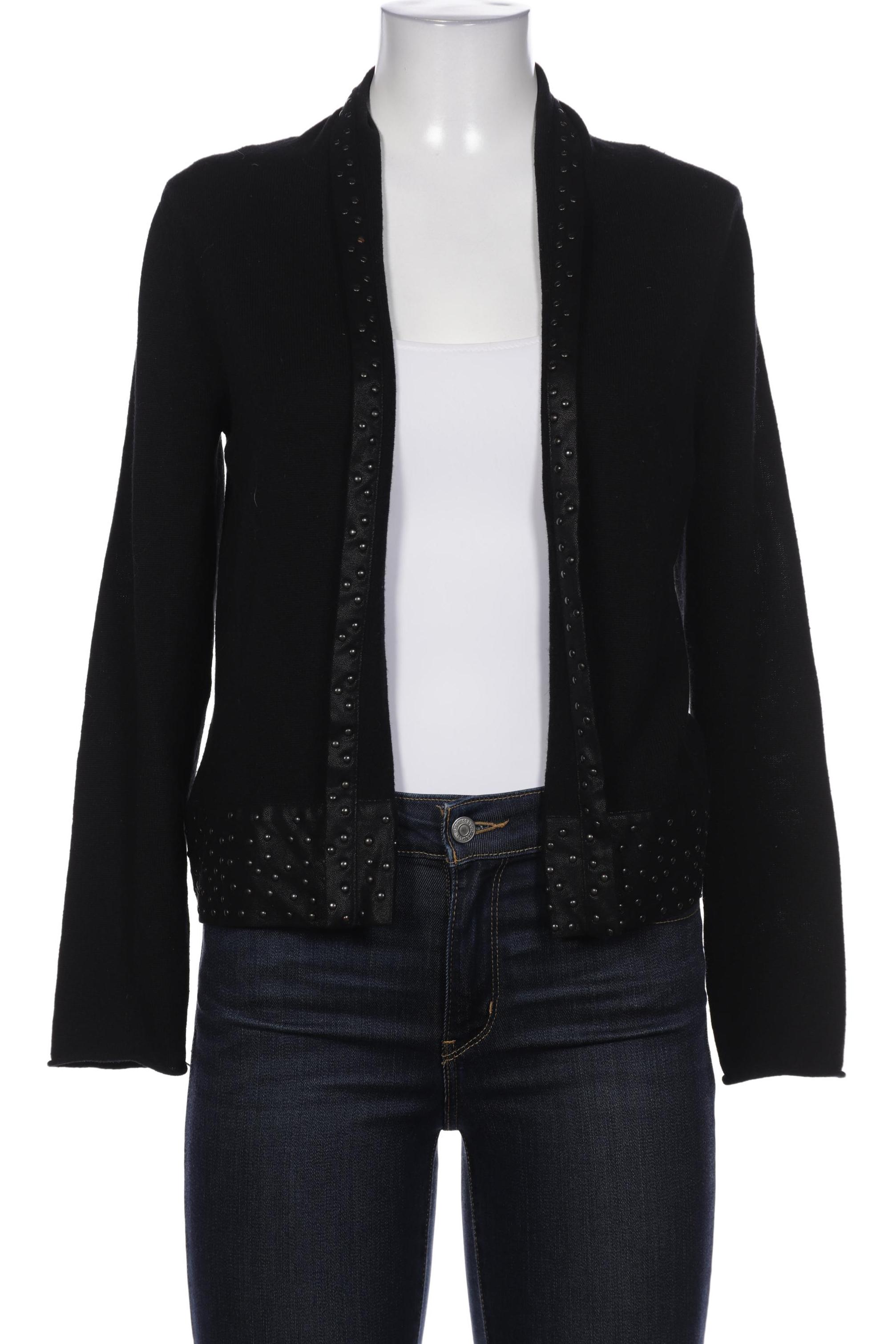 

Luisa Cerano Damen Strickjacke, schwarz, Gr. 36