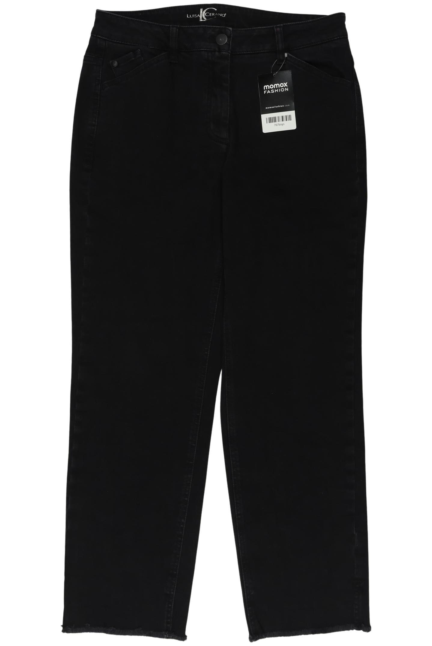 

Luisa Cerano Damen Jeans, schwarz, Gr. 36