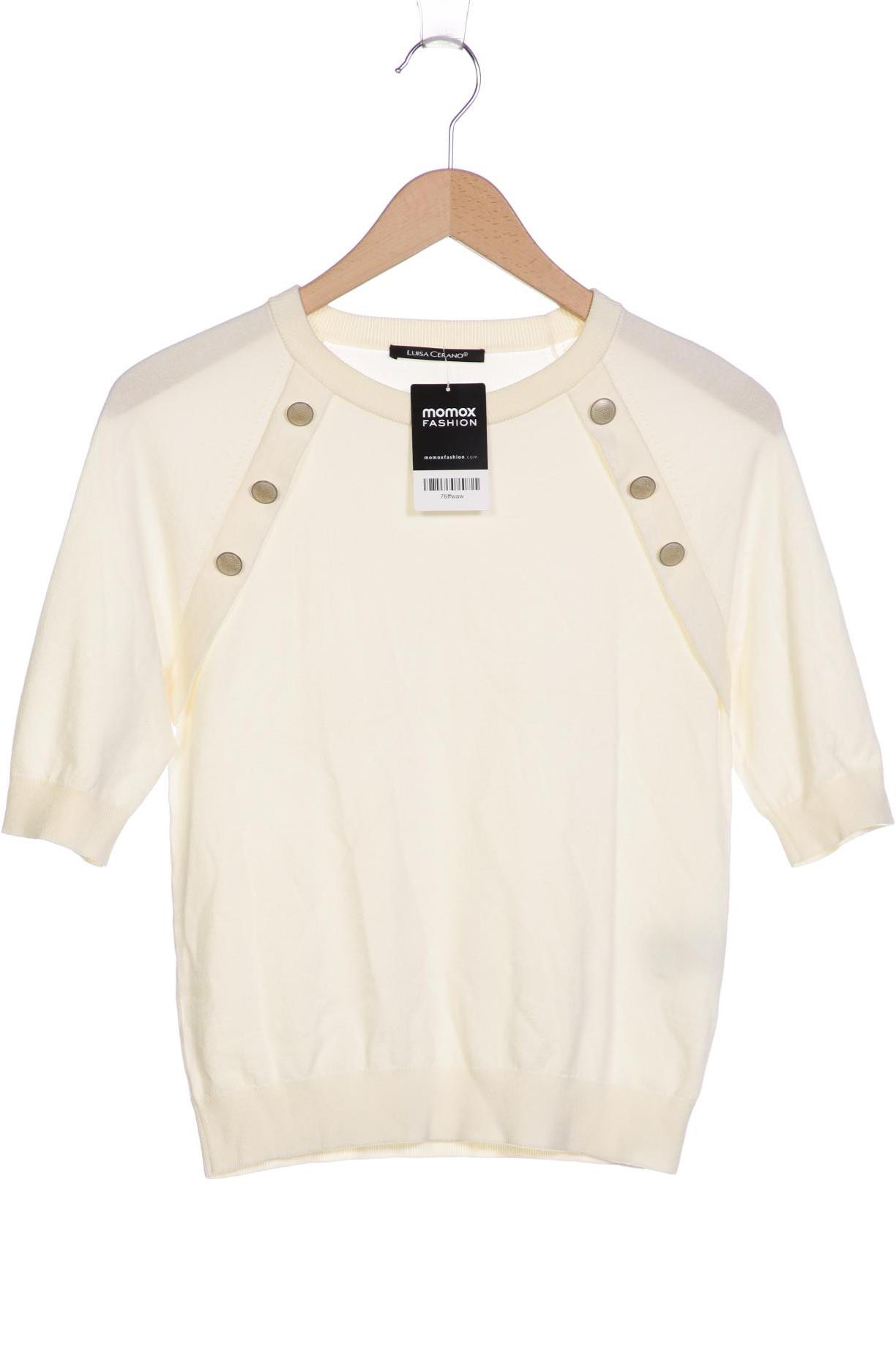 

Luisa Cerano Damen Pullover, cremeweiß, Gr. 34