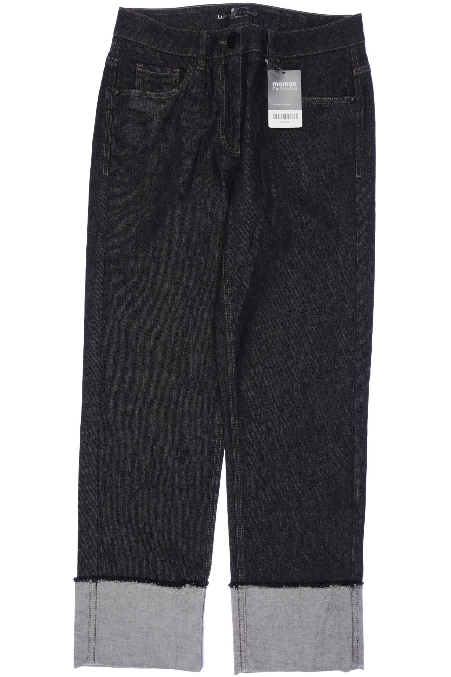 

Luisa Cerano Damen Jeans, schwarz, Gr. 36