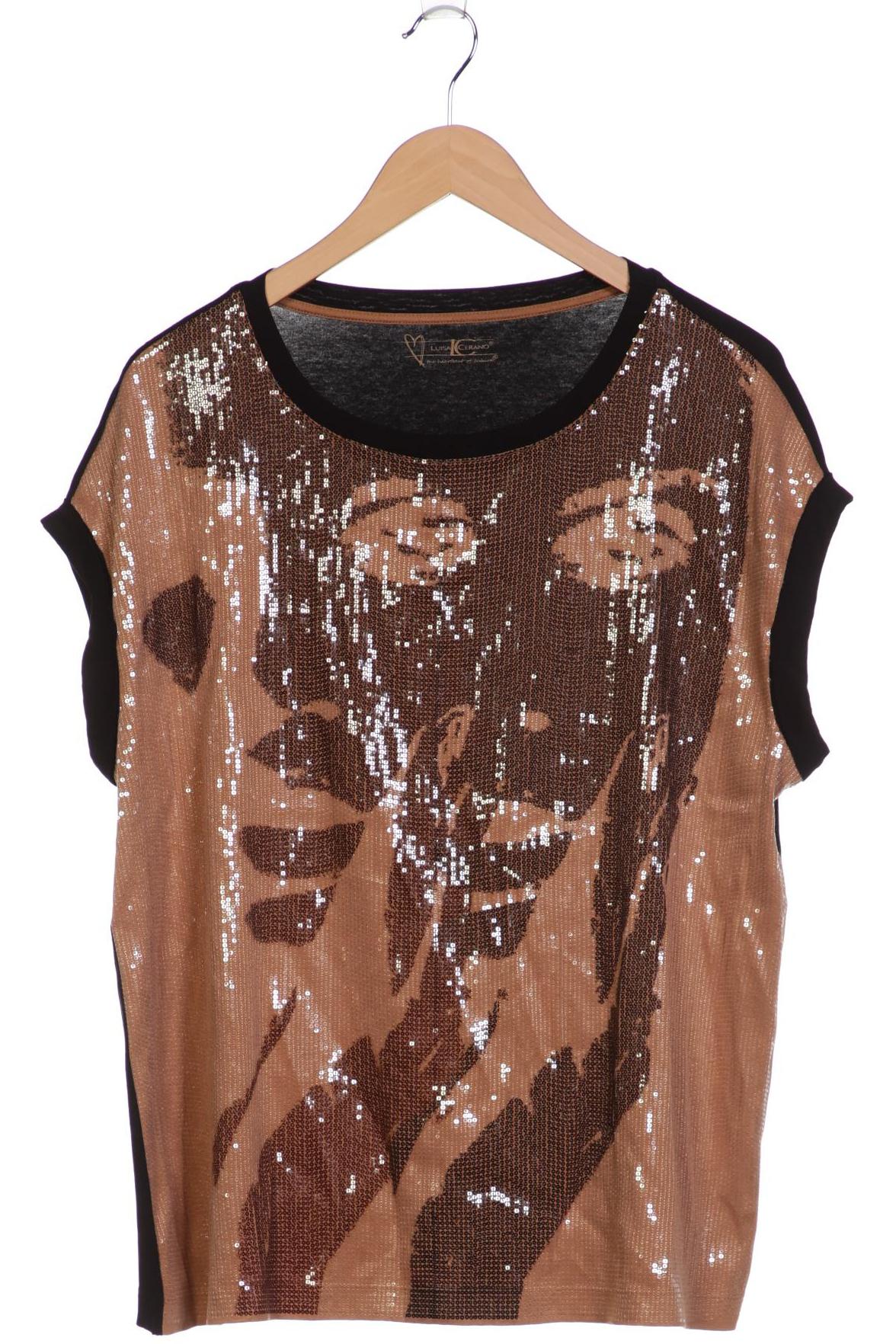

Luisa Cerano Damen T-Shirt, braun, Gr. 44