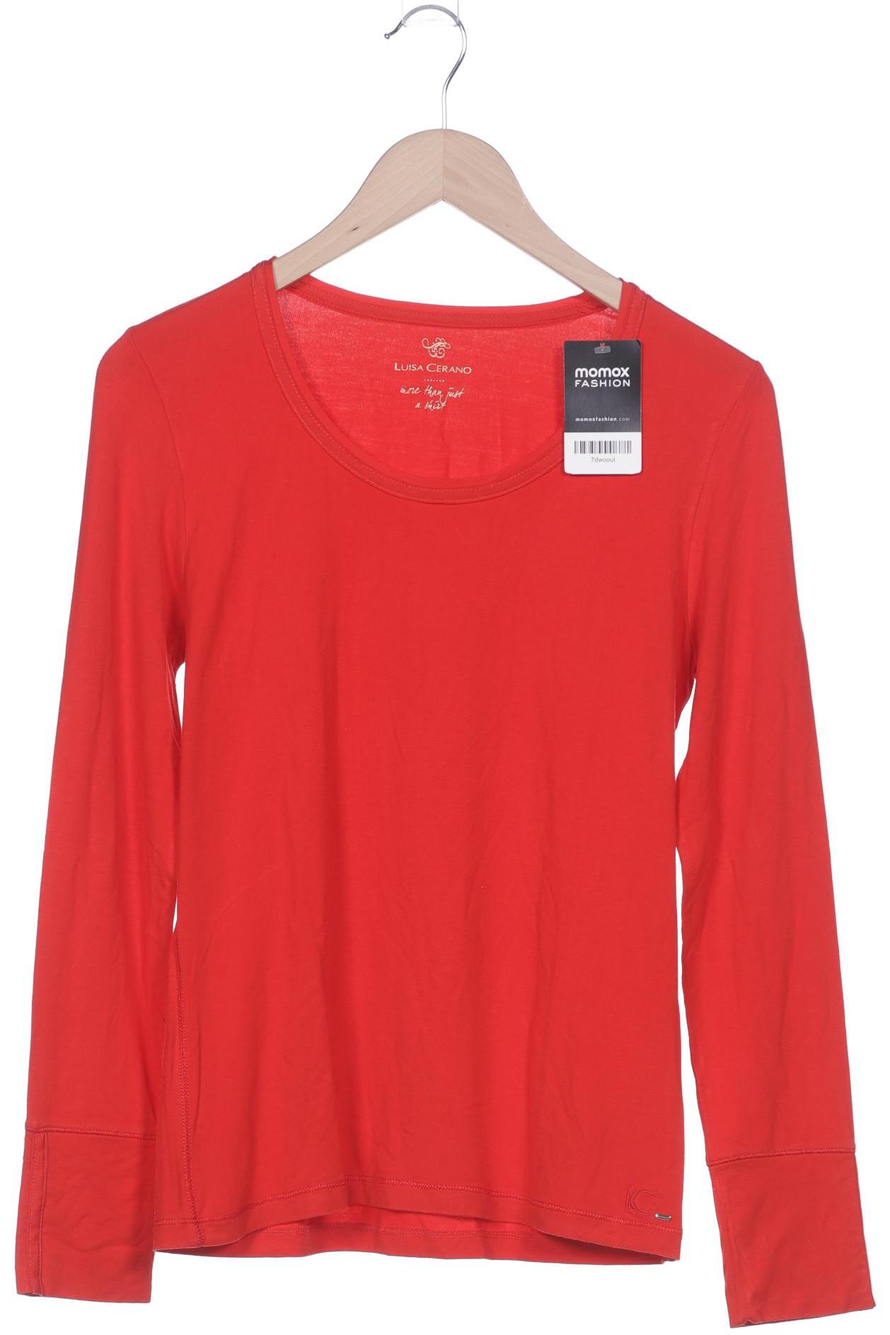 

Luisa Cerano Damen Langarmshirt, rot, Gr. 40