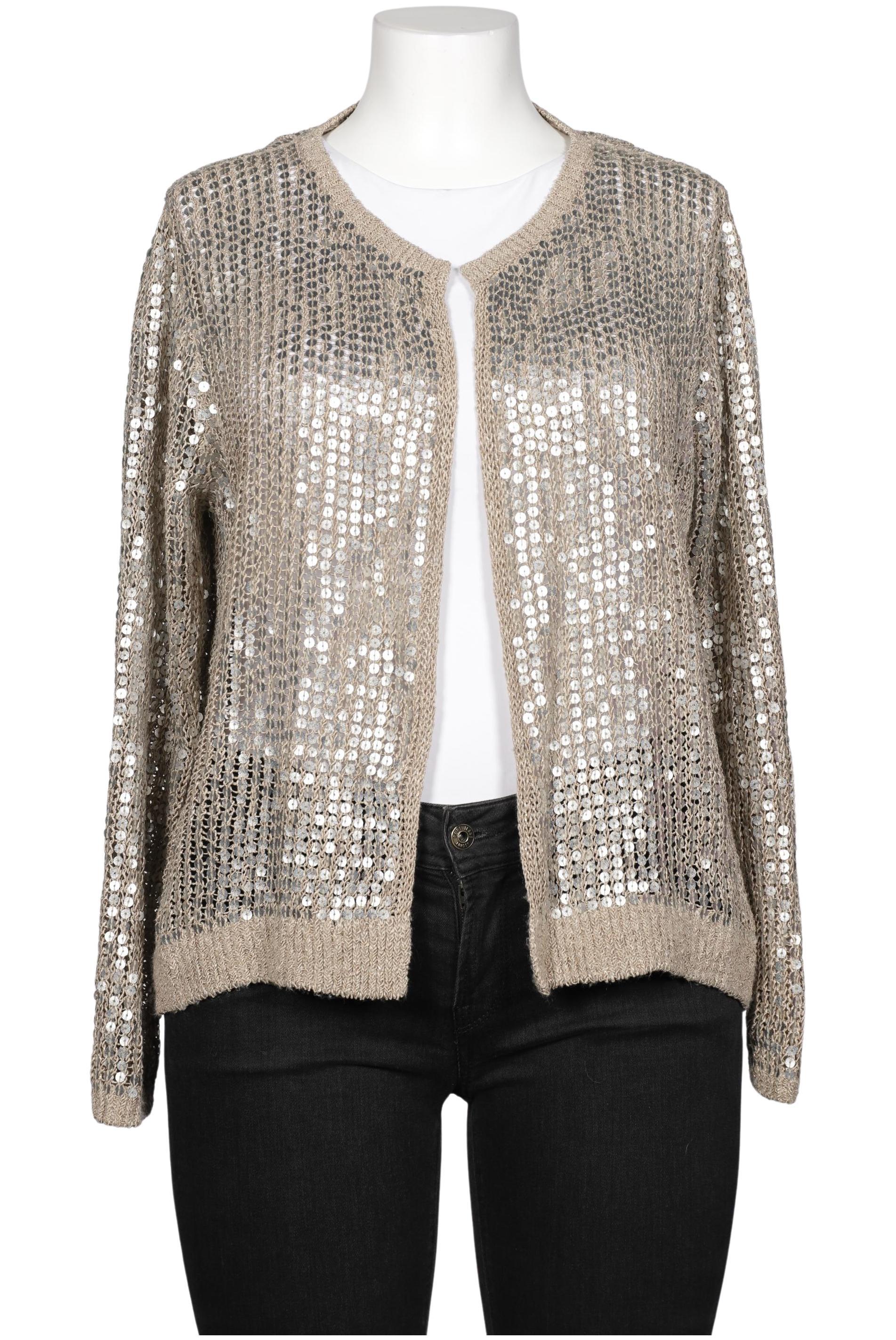 

Luisa Cerano Damen Strickjacke, beige, Gr. 42