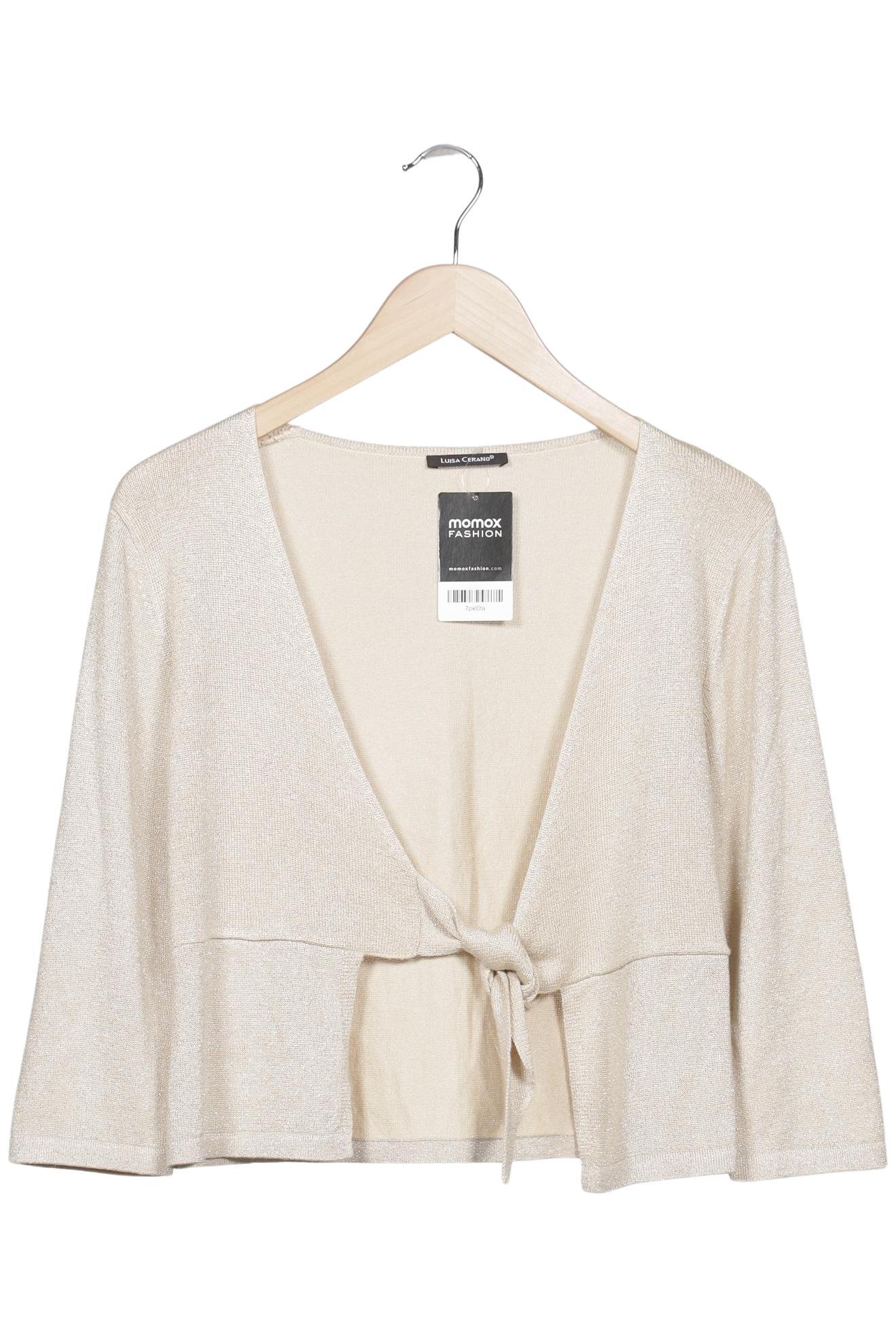

Luisa Cerano Damen Strickjacke, beige, Gr. 38