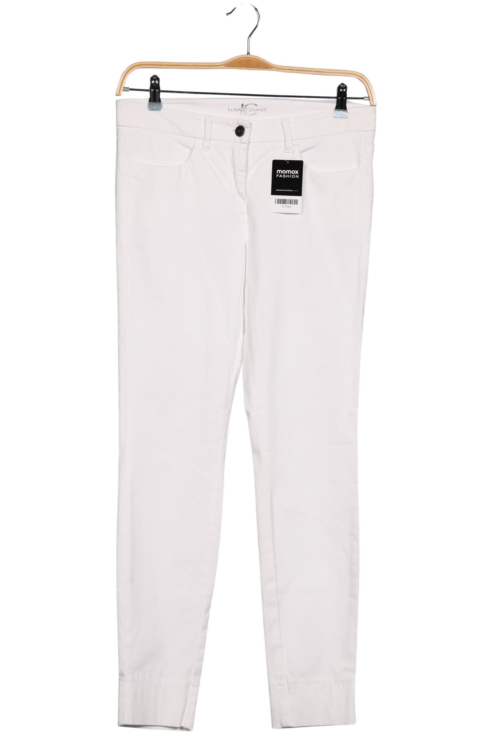 

Luisa Cerano Damen Jeans, weiß, Gr. 38