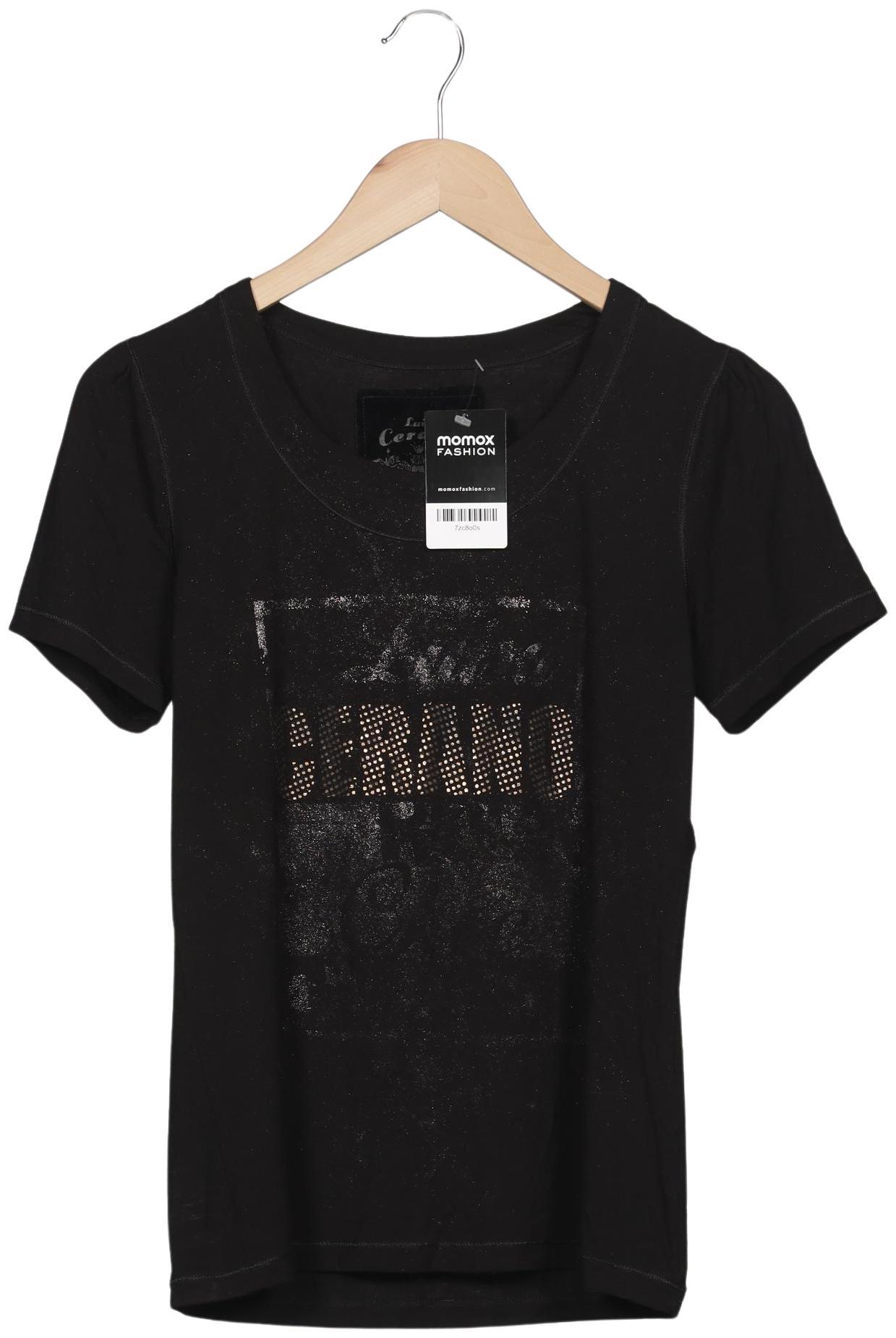 

Luisa Cerano Damen T-Shirt, schwarz, Gr. 38