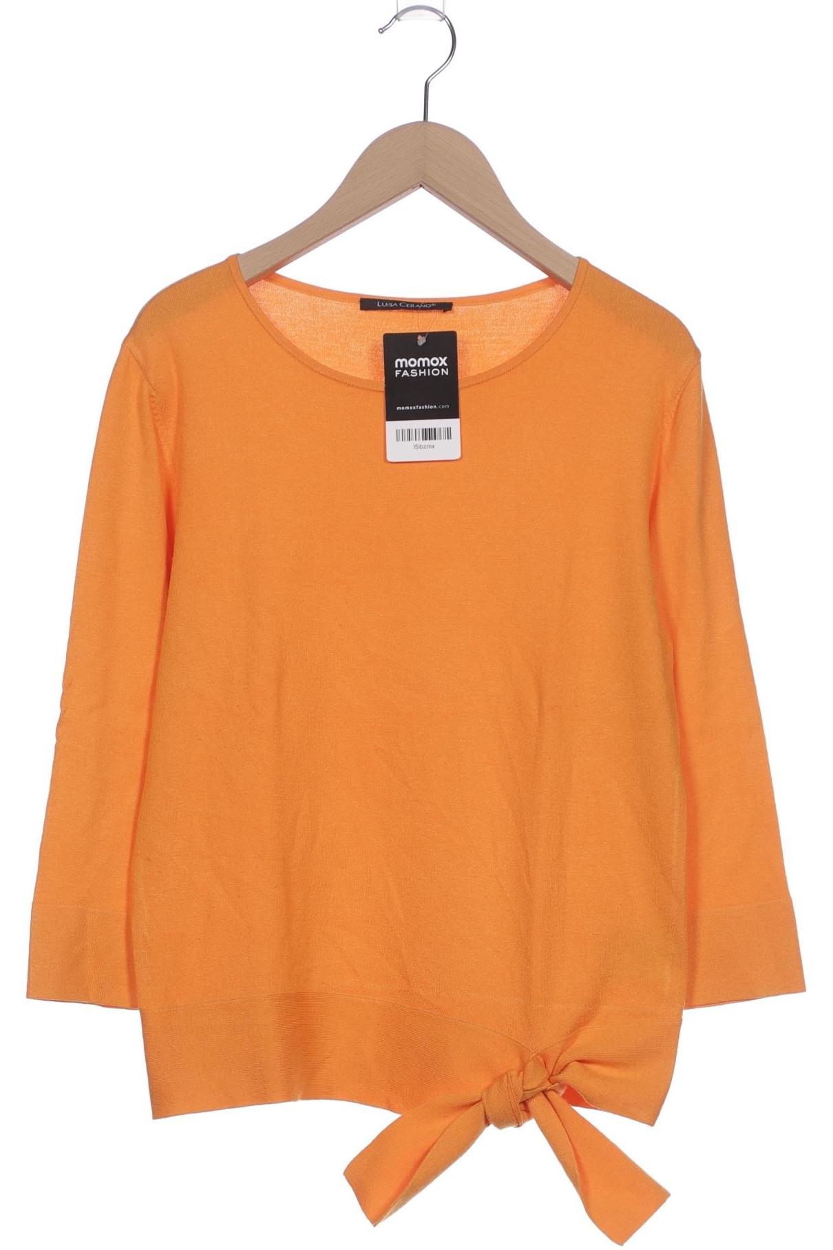 

Luisa Cerano Damen Pullover, orange, Gr. 34