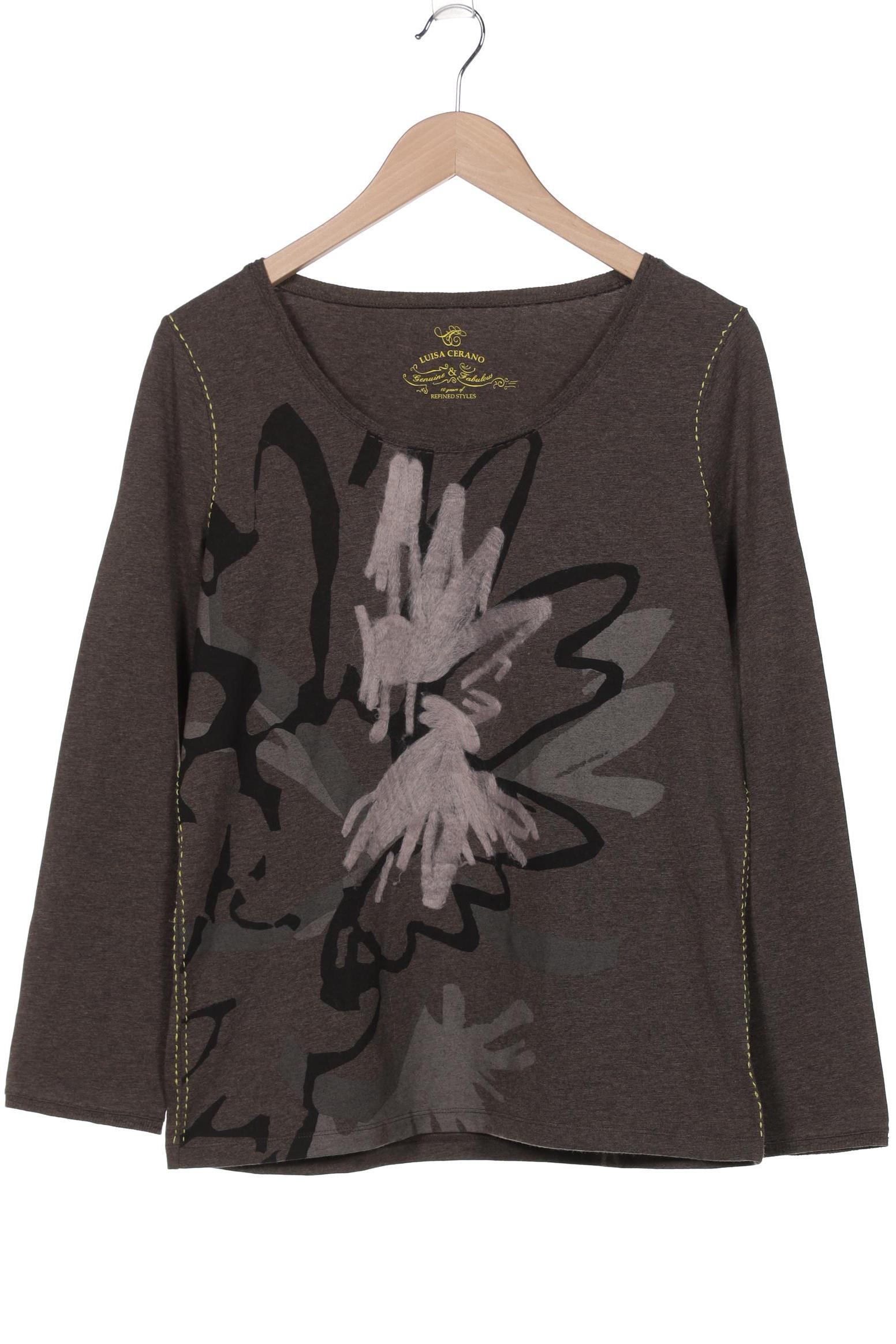 

Luisa Cerano Damen Langarmshirt, grau, Gr. 44