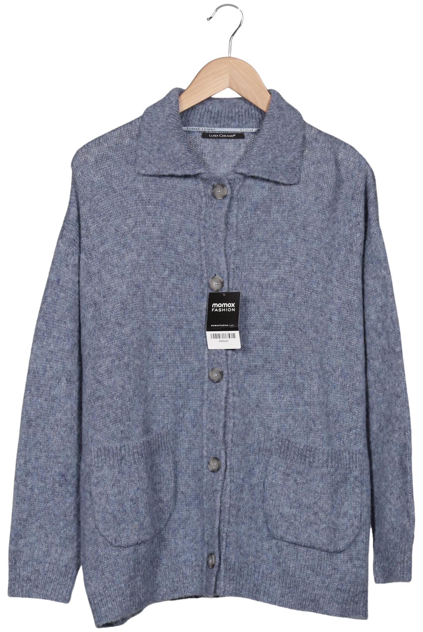 

Luisa Cerano Damen Strickjacke, blau, Gr. 46