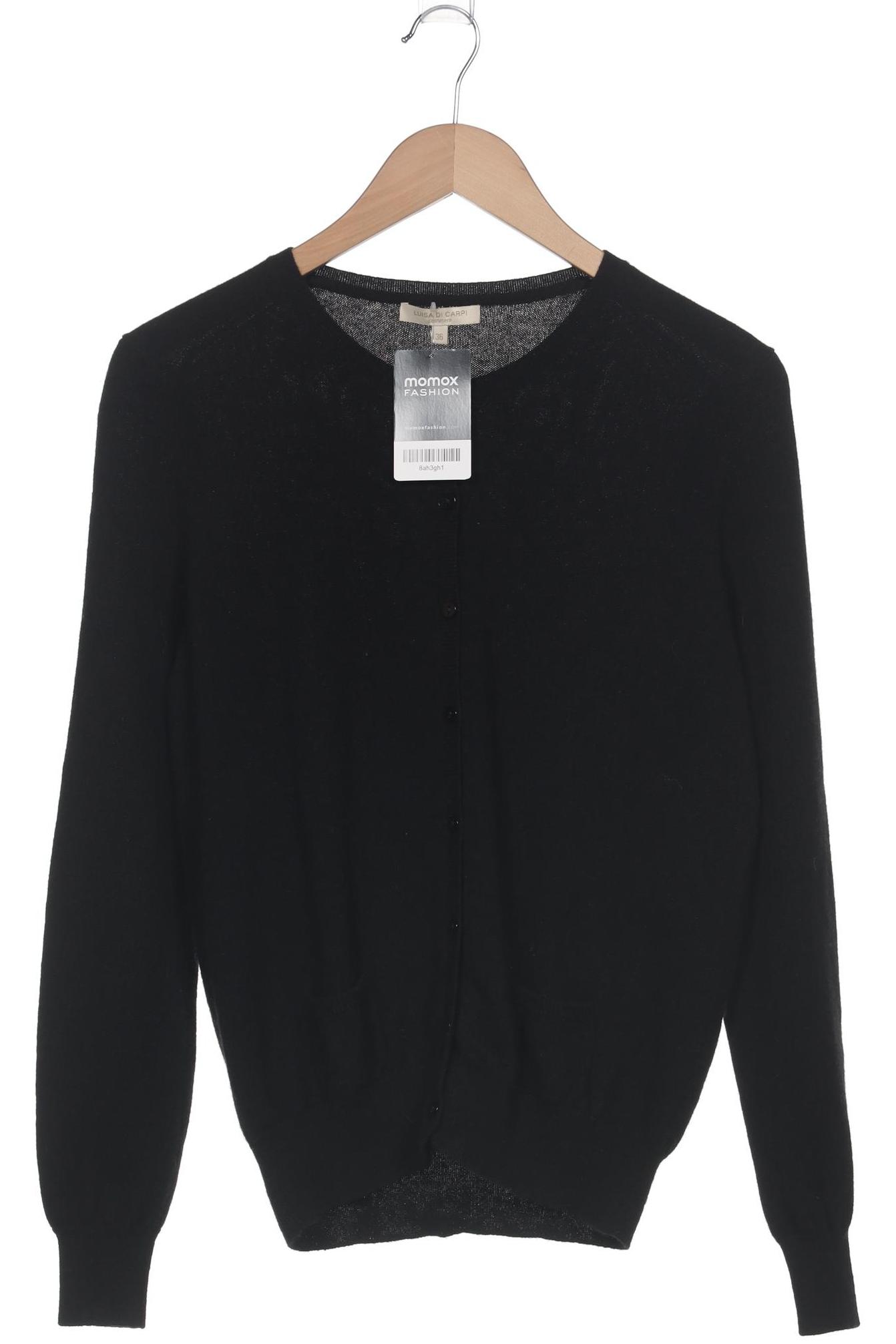 

Luisa Cerano Damen Strickjacke, schwarz, Gr. 36
