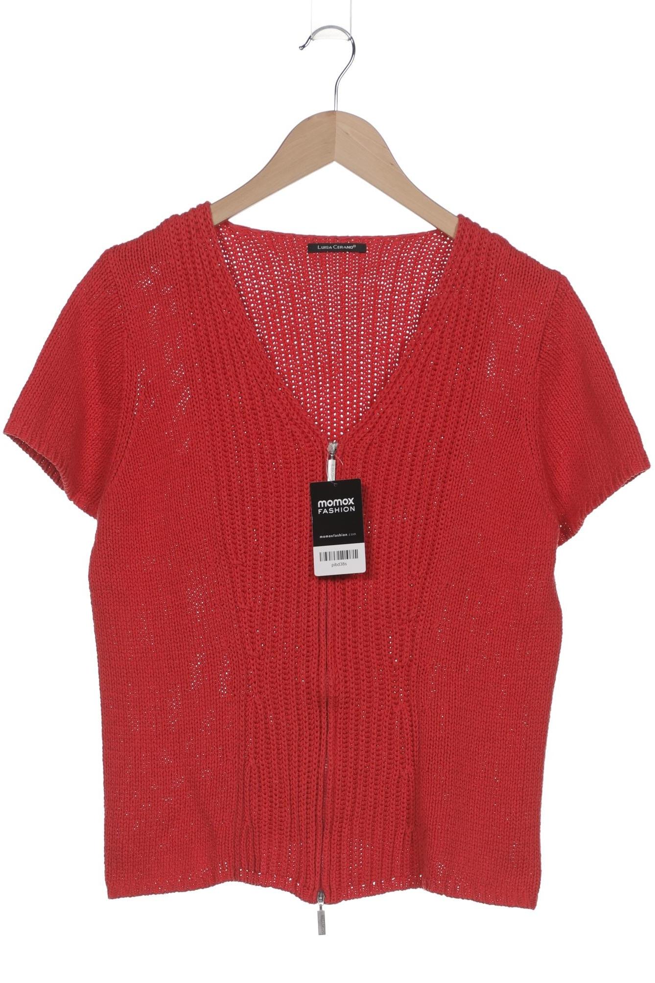 

Luisa Cerano Damen Strickjacke, rot, Gr. 44