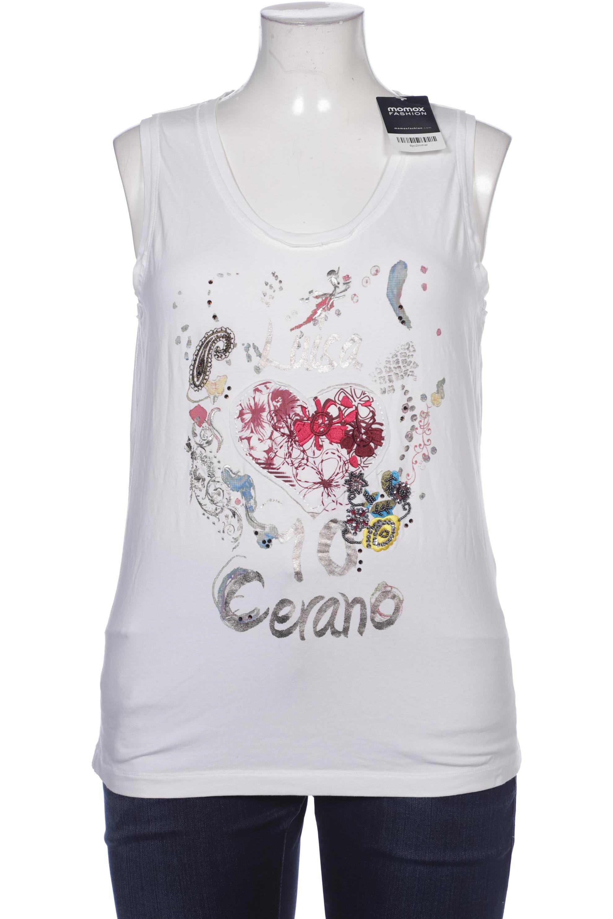 

Luisa Cerano Damen Top, weiß, Gr. 42