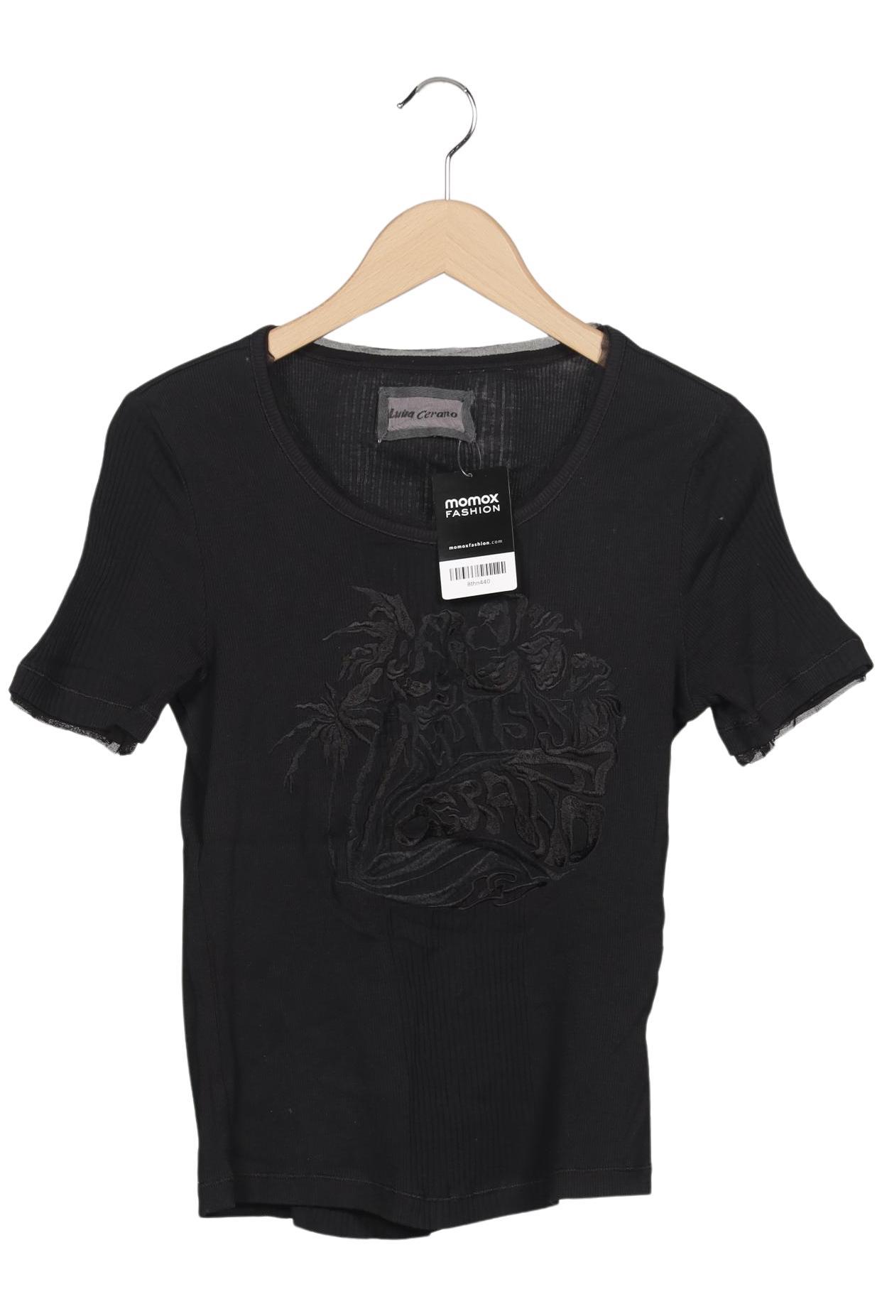 

Luisa Cerano Damen T-Shirt, schwarz, Gr. 38