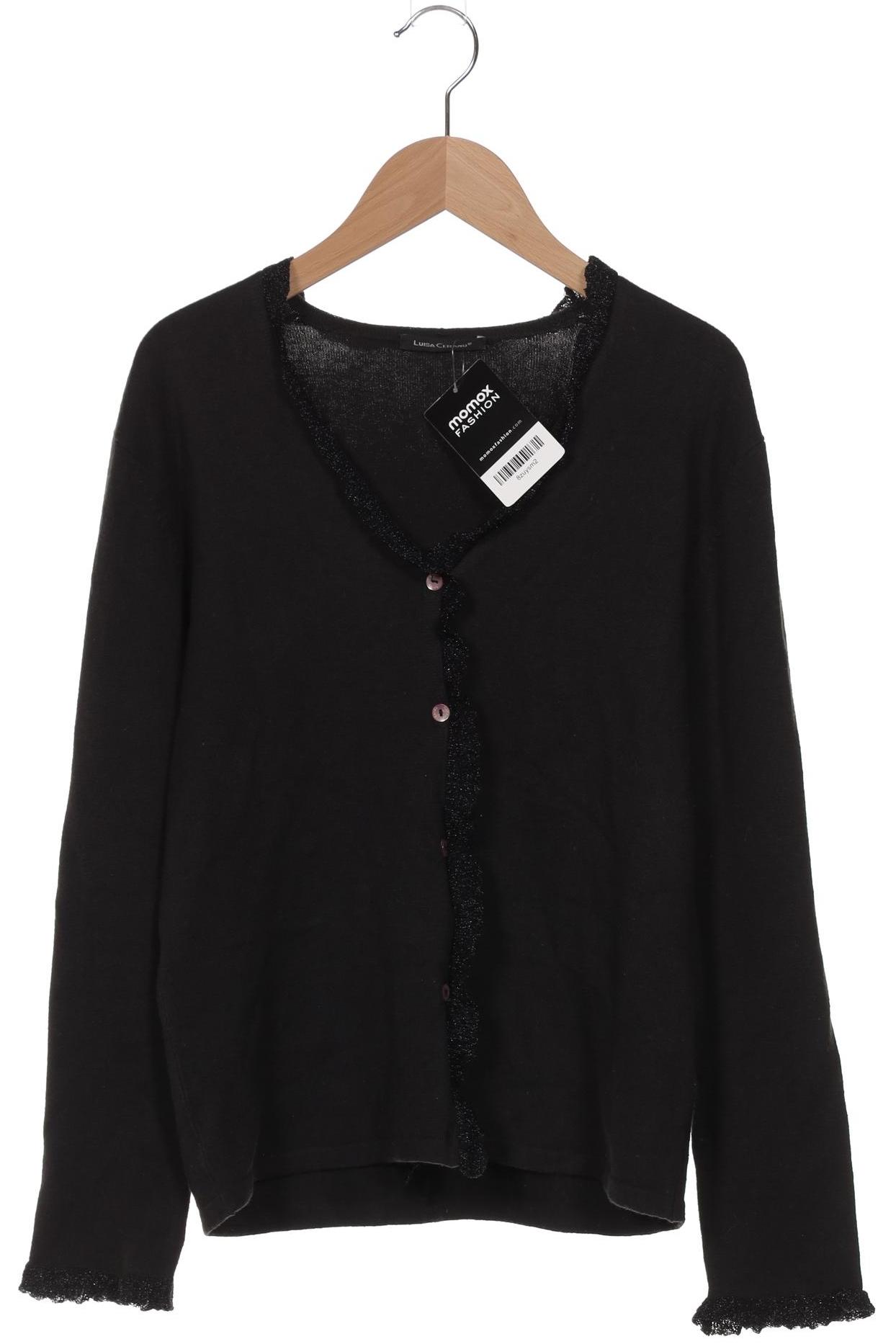 

Luisa Cerano Damen Strickjacke, schwarz, Gr. 40