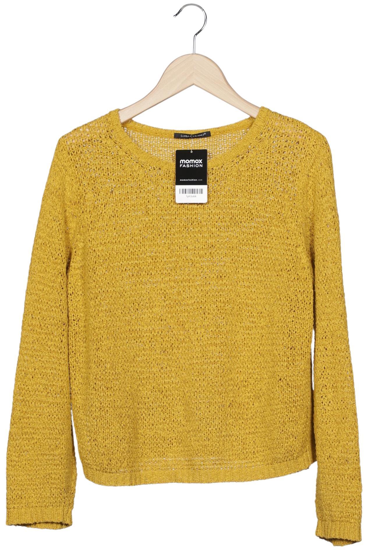 

Luisa Cerano Damen Pullover, gelb, Gr. 36