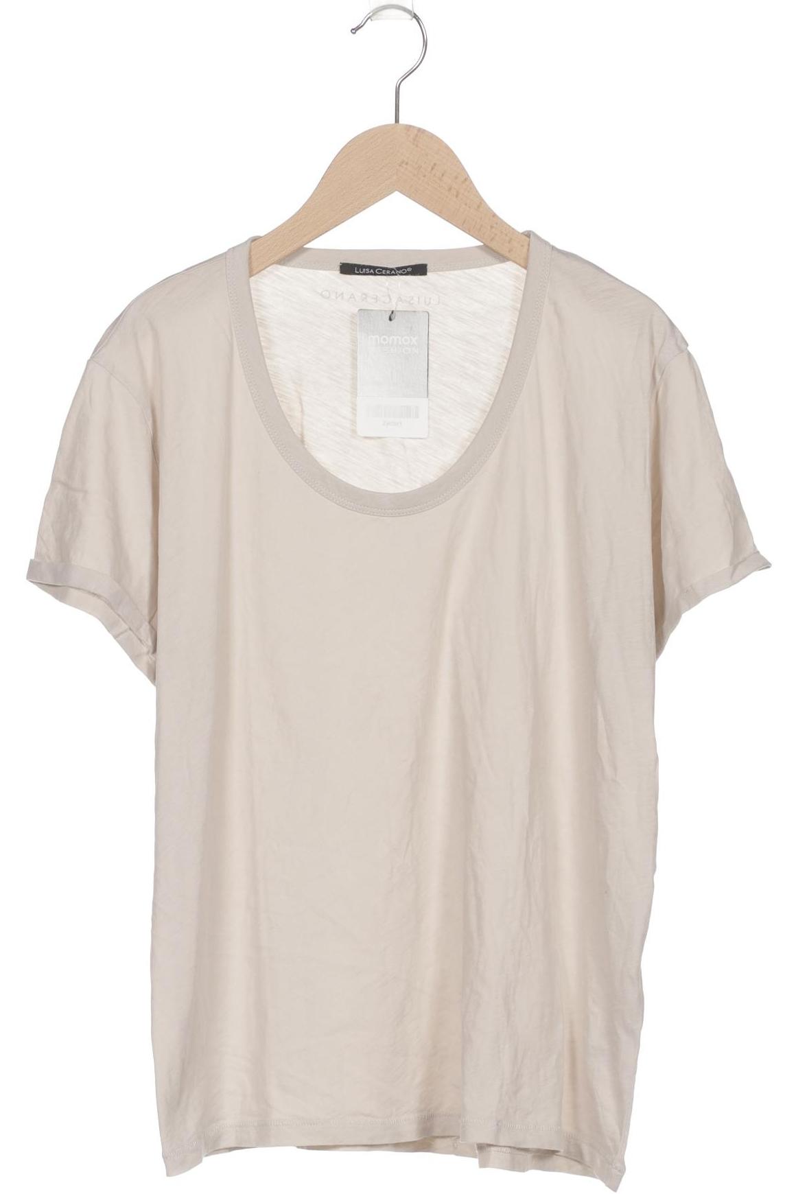 

Luisa Cerano Damen T-Shirt, cremeweiß, Gr. 42