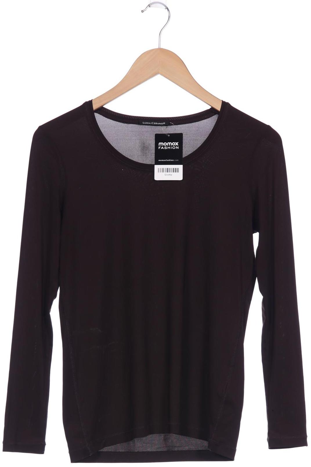 

Luisa Cerano Damen Langarmshirt, braun, Gr. 36