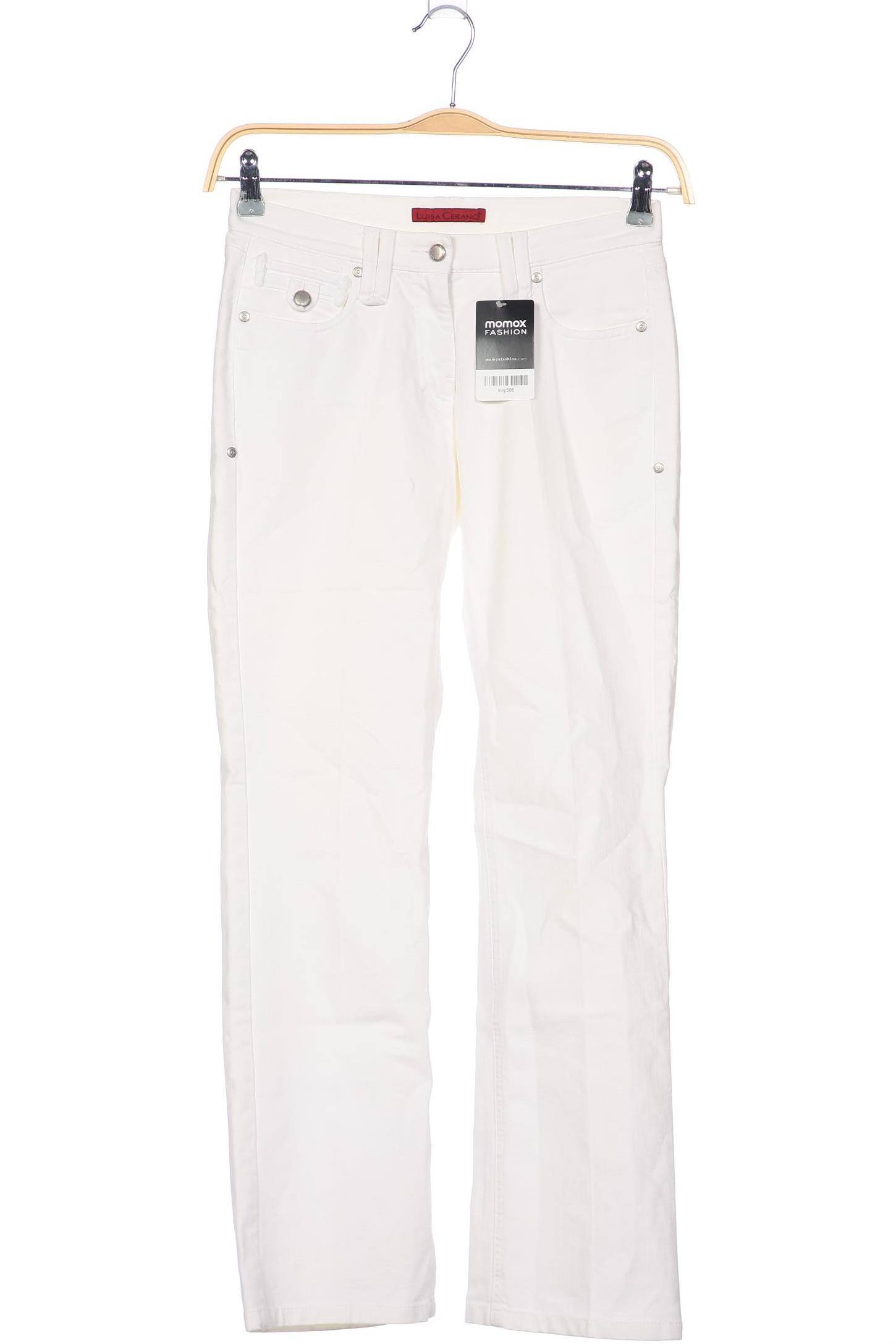 

Luisa Cerano Damen Jeans, weiß, Gr. 34