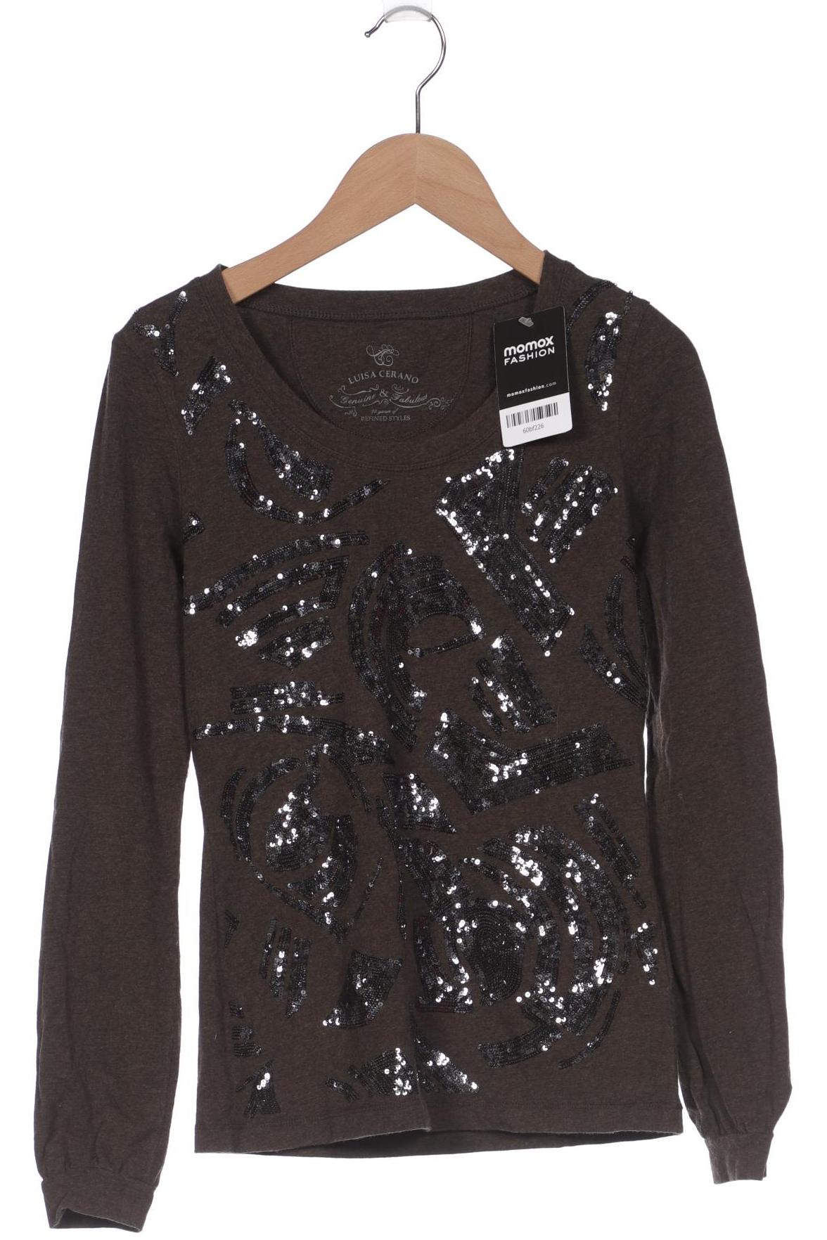 

Luisa Cerano Damen Langarmshirt, grün, Gr. 34