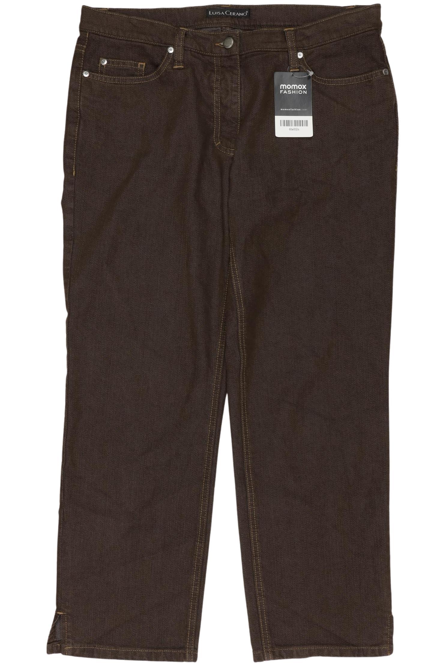 

Luisa Cerano Damen Jeans, braun, Gr. 40