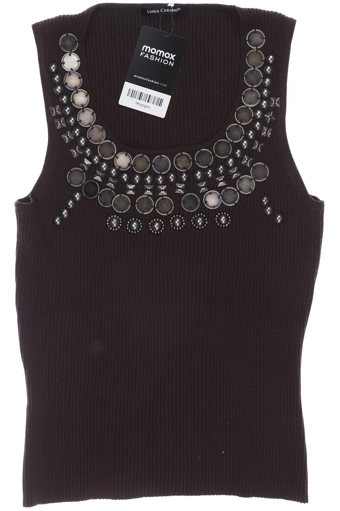 

Luisa Cerano Damen Top, braun