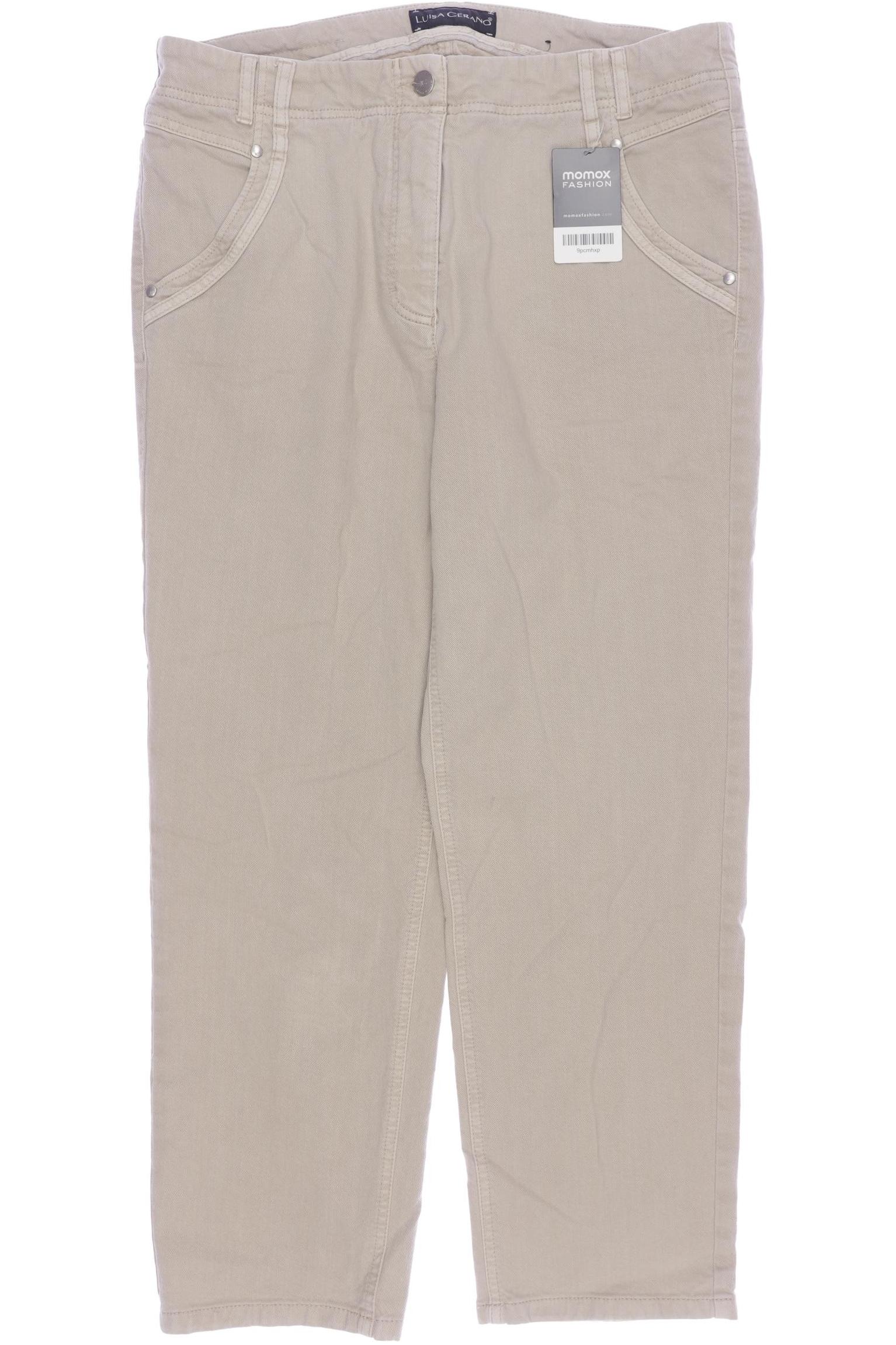 

Luisa Cerano Damen Jeans, beige, Gr. 44