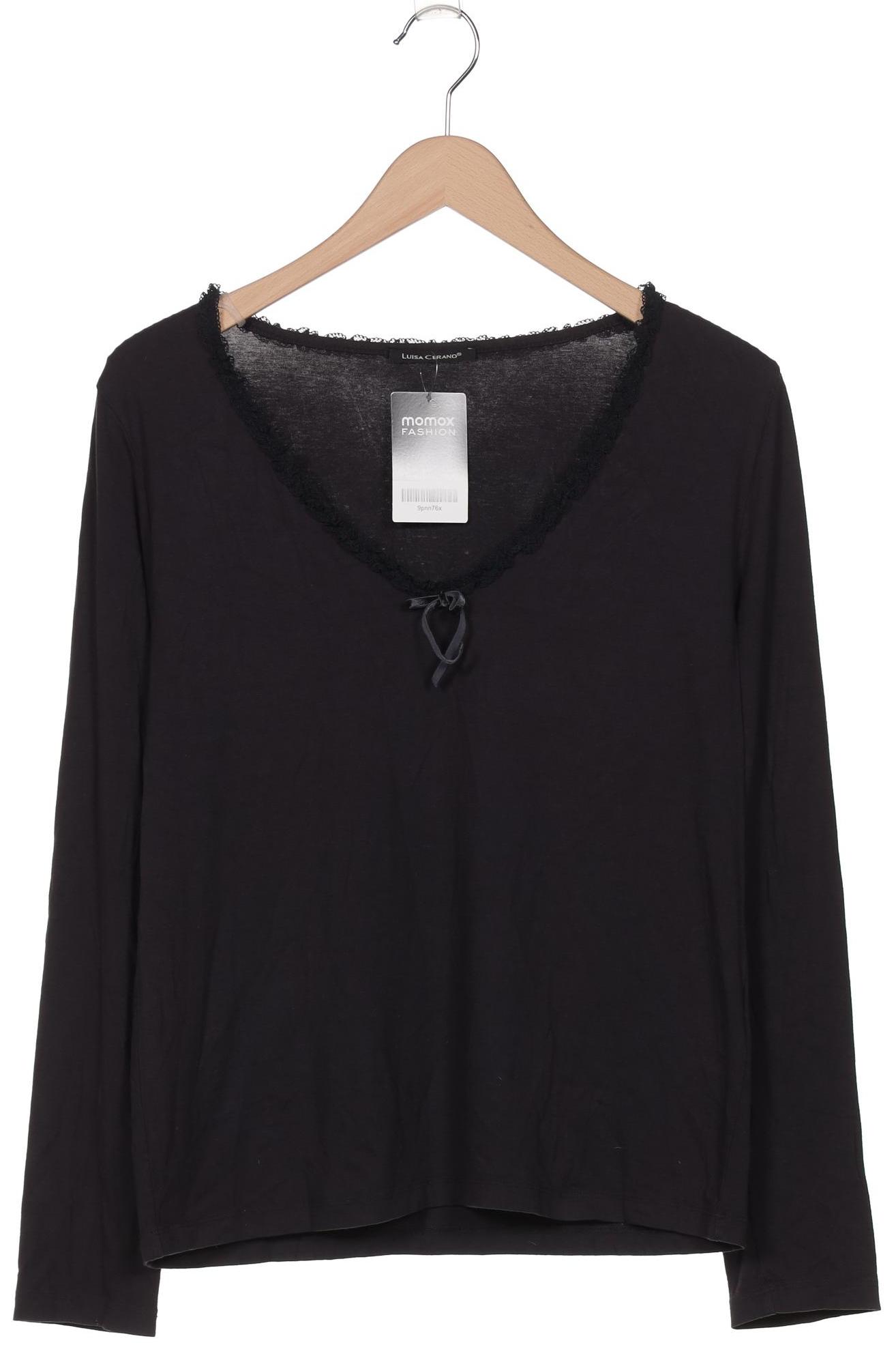 

Luisa Cerano Damen Langarmshirt, marineblau, Gr. 42