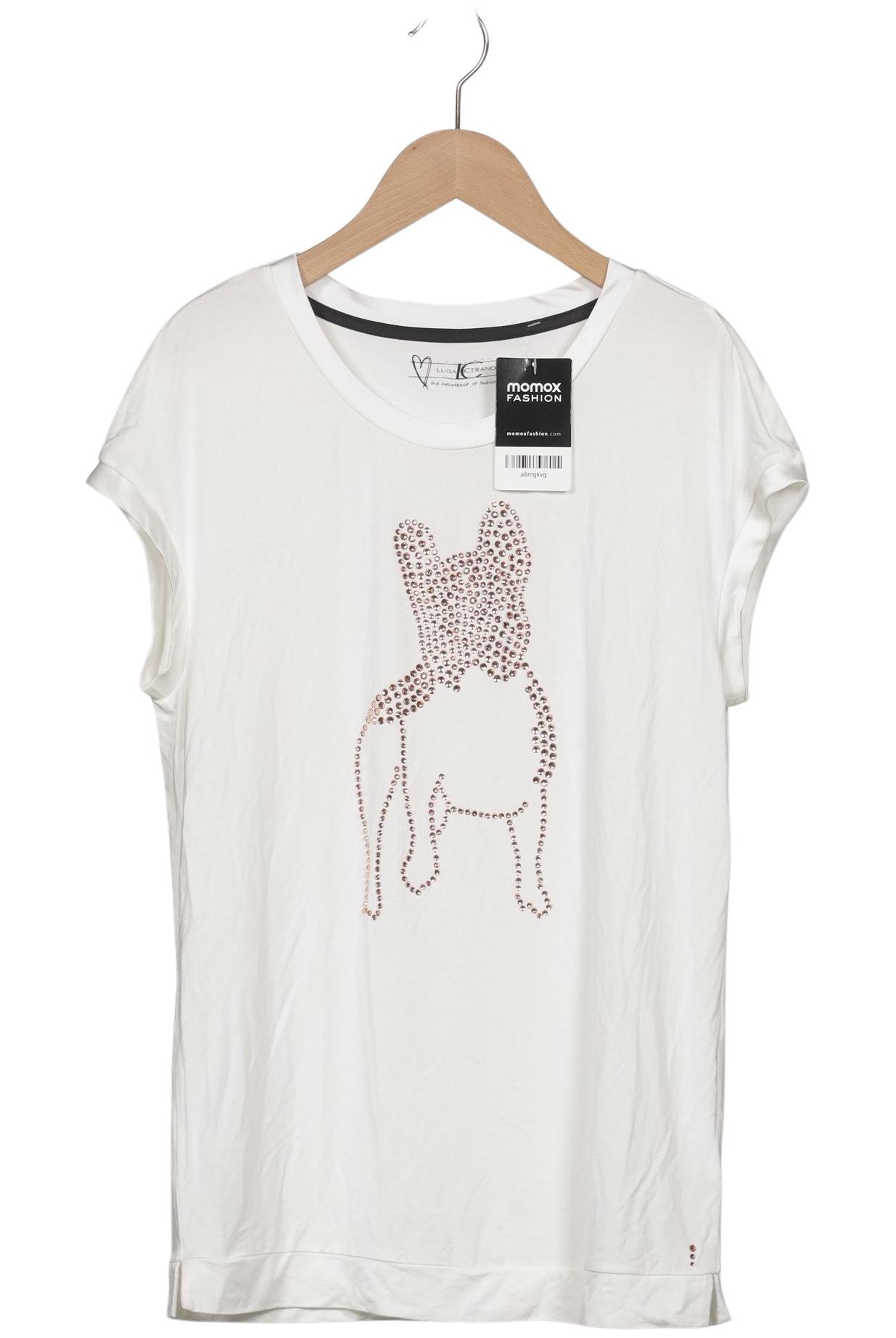 

Luisa Cerano Damen T-Shirt, weiß, Gr. 36
