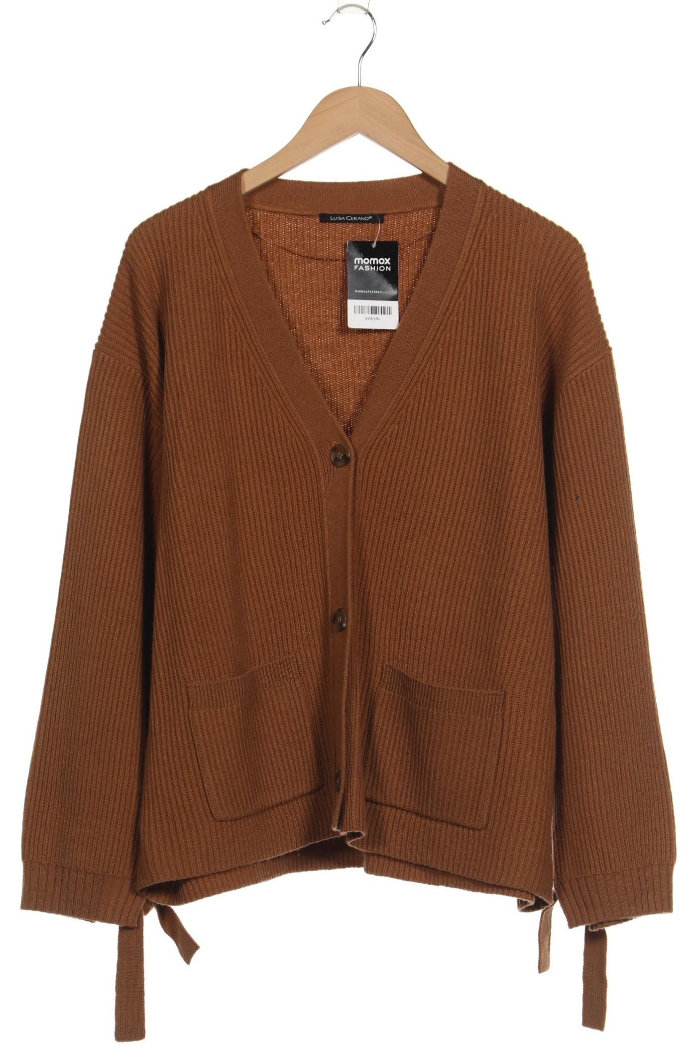 

Luisa Cerano Damen Strickjacke, braun, Gr. 46