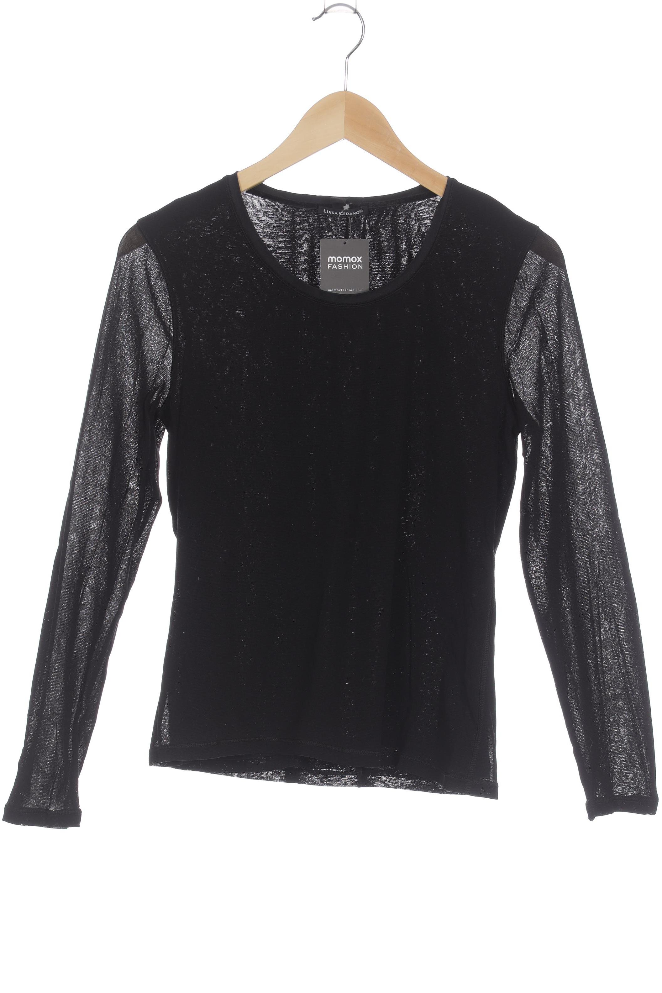 

Luisa Cerano Damen Langarmshirt, schwarz, Gr. 40