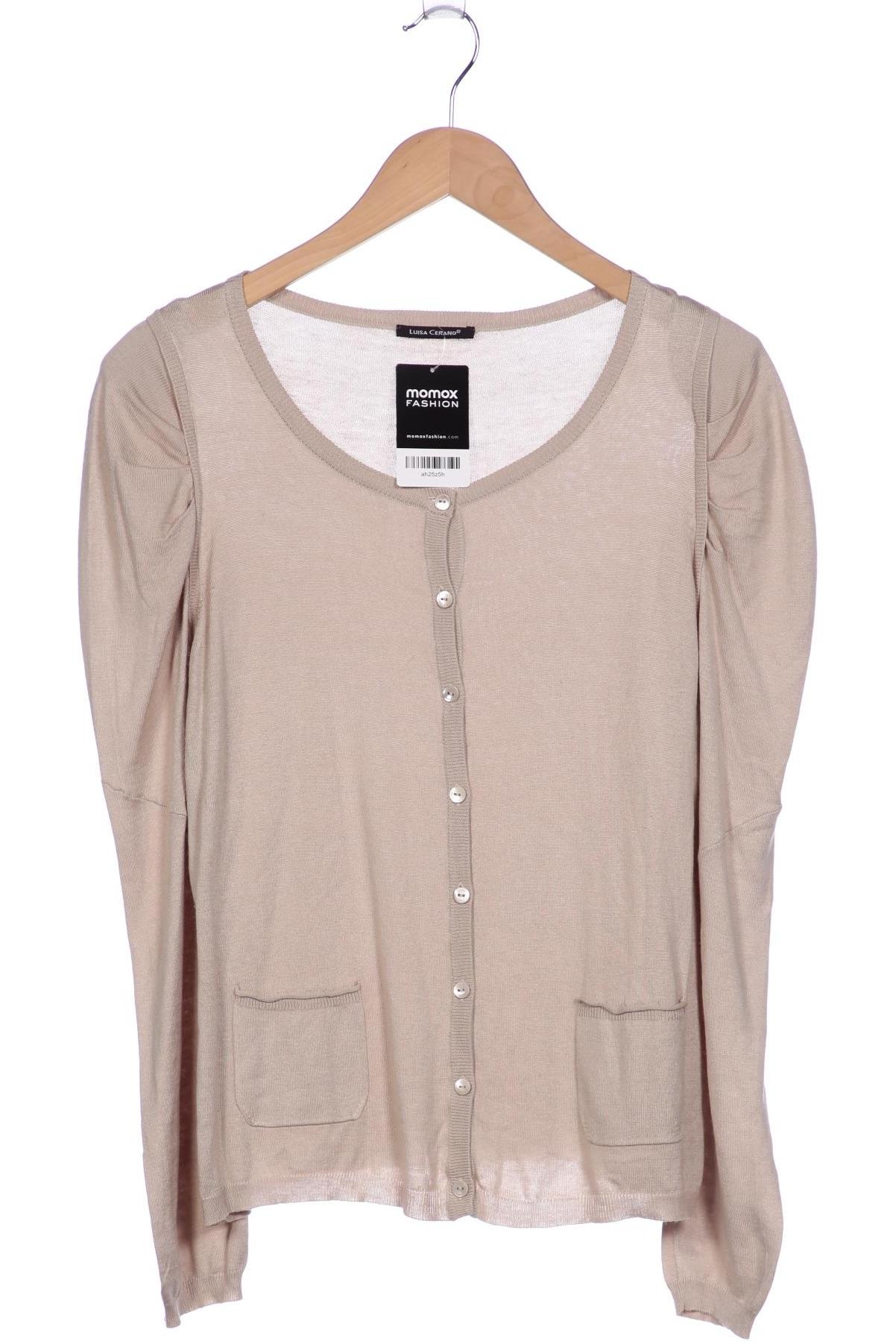 

Luisa Cerano Damen Strickjacke, beige, Gr. 42