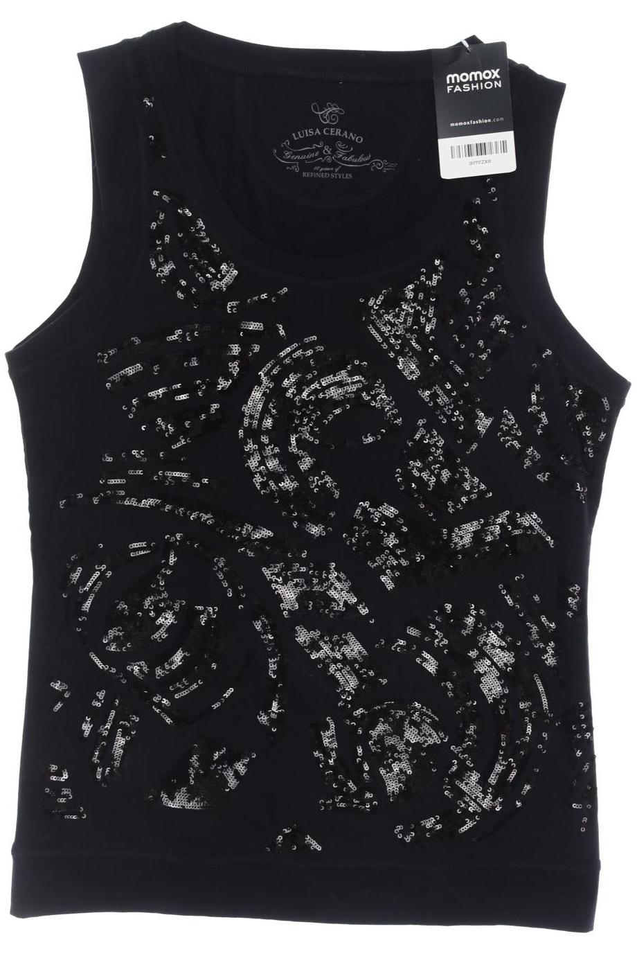 

Luisa Cerano Damen Top, schwarz, Gr. 36