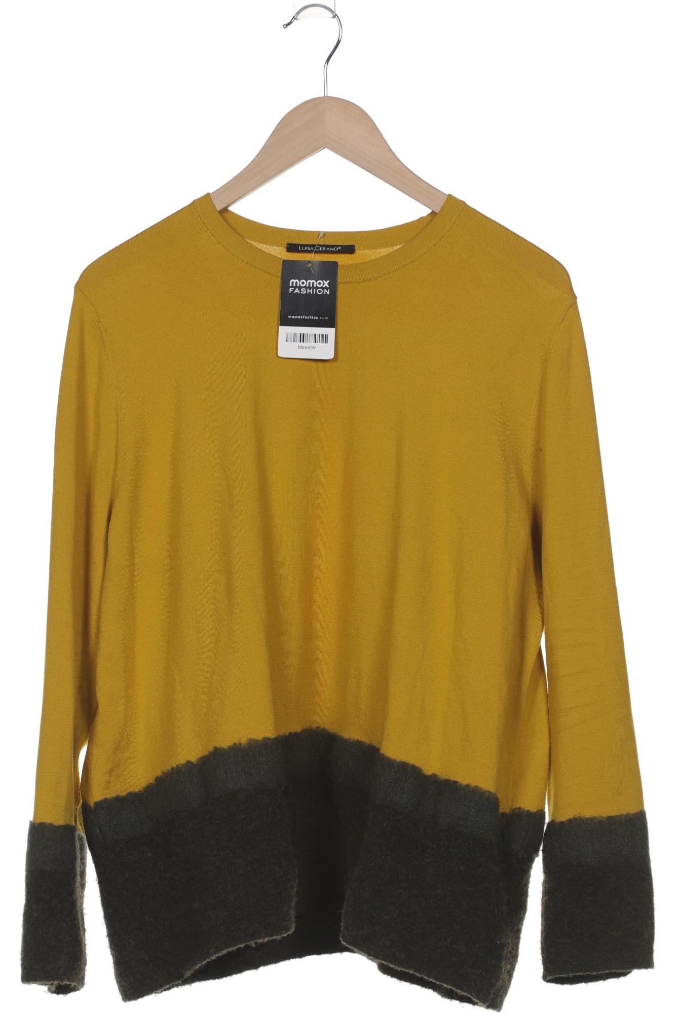 

Luisa Cerano Damen Pullover, gelb, Gr. 44