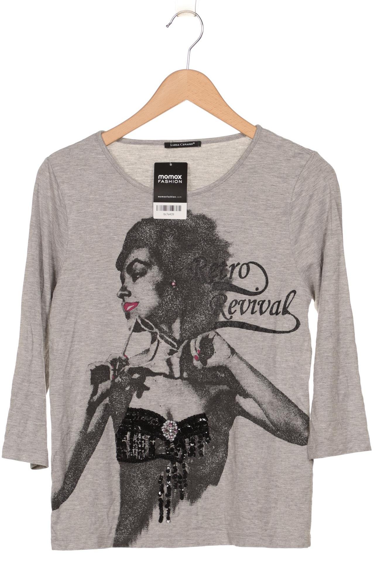 

Luisa Cerano Damen Langarmshirt, grau, Gr. 42