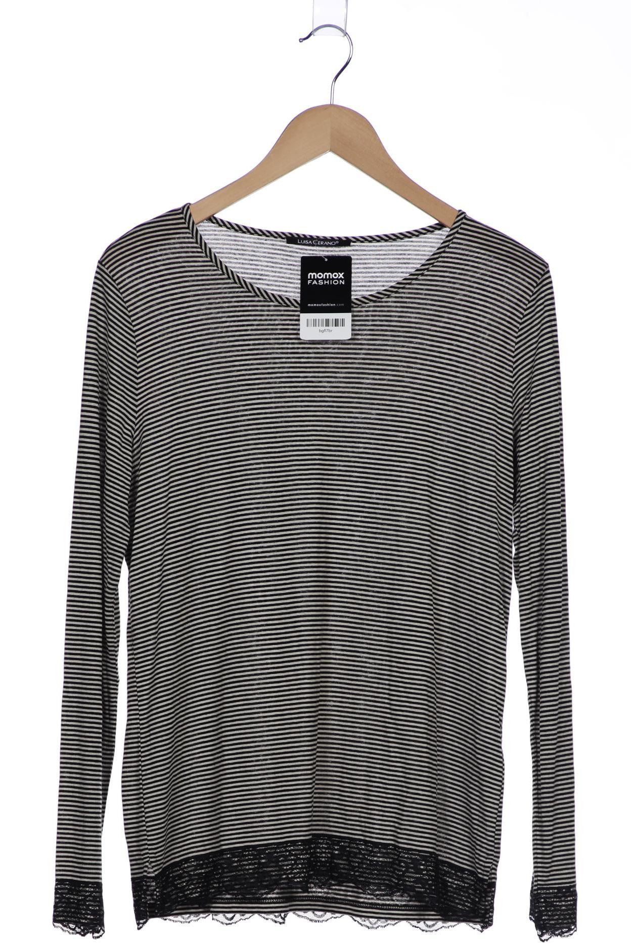 

Luisa Cerano Damen Langarmshirt, schwarz, Gr. 42
