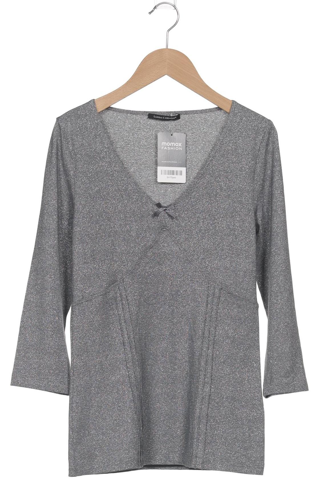 

Luisa Cerano Damen Langarmshirt, grau, Gr. 38
