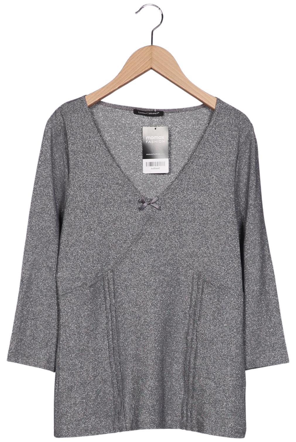 

Luisa Cerano Damen Langarmshirt, grau, Gr. 40