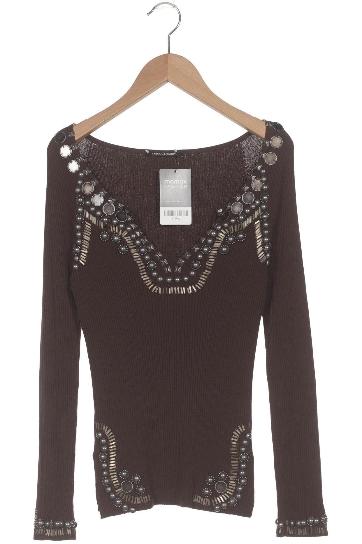 

Luisa Cerano Damen Pullover, braun, Gr. 36