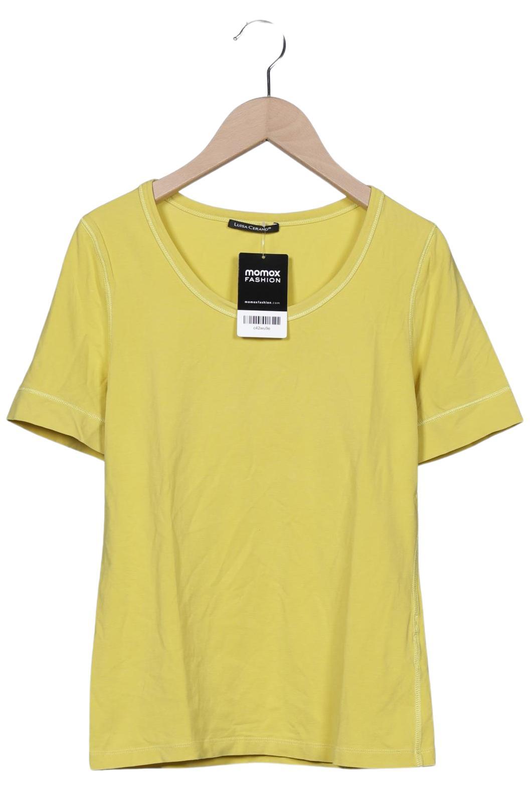 

Luisa Cerano Damen T-Shirt, gelb, Gr. 38