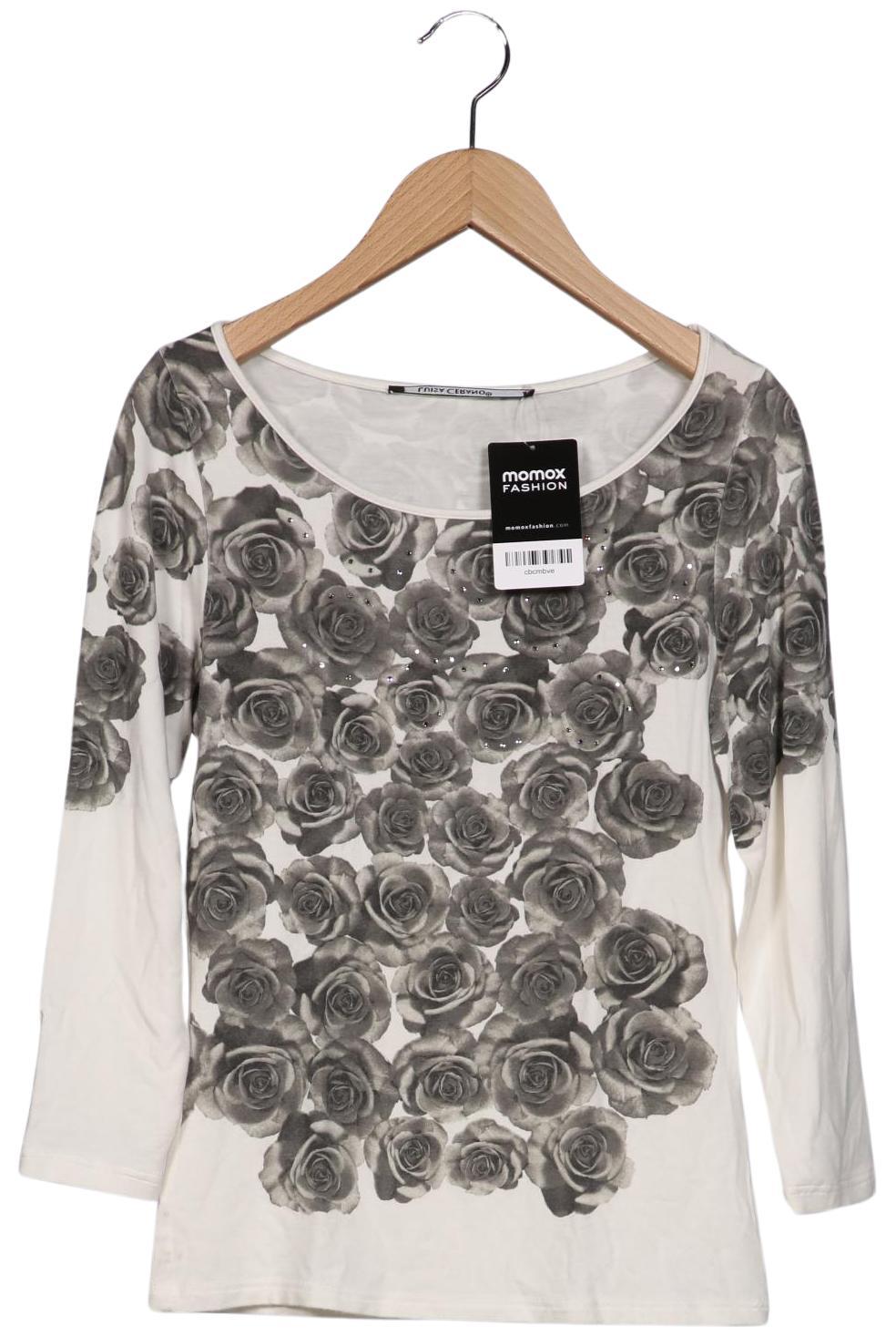 

Luisa Cerano Damen Langarmshirt, cremeweiß, Gr. 32