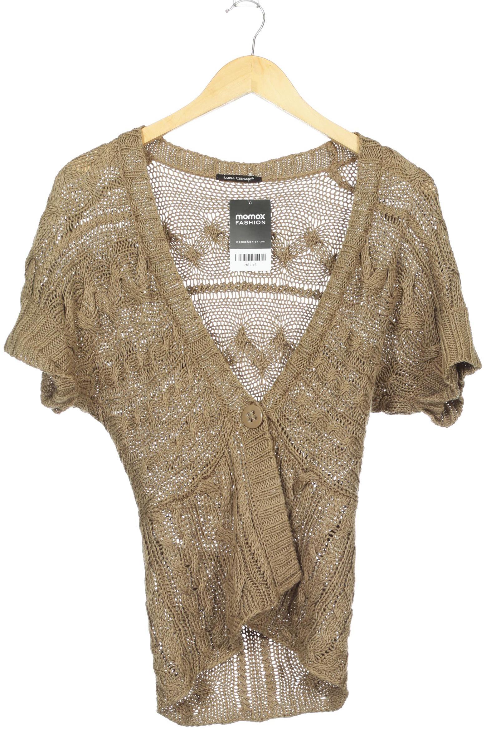 

Luisa Cerano Damen Strickjacke, braun, Gr. 34