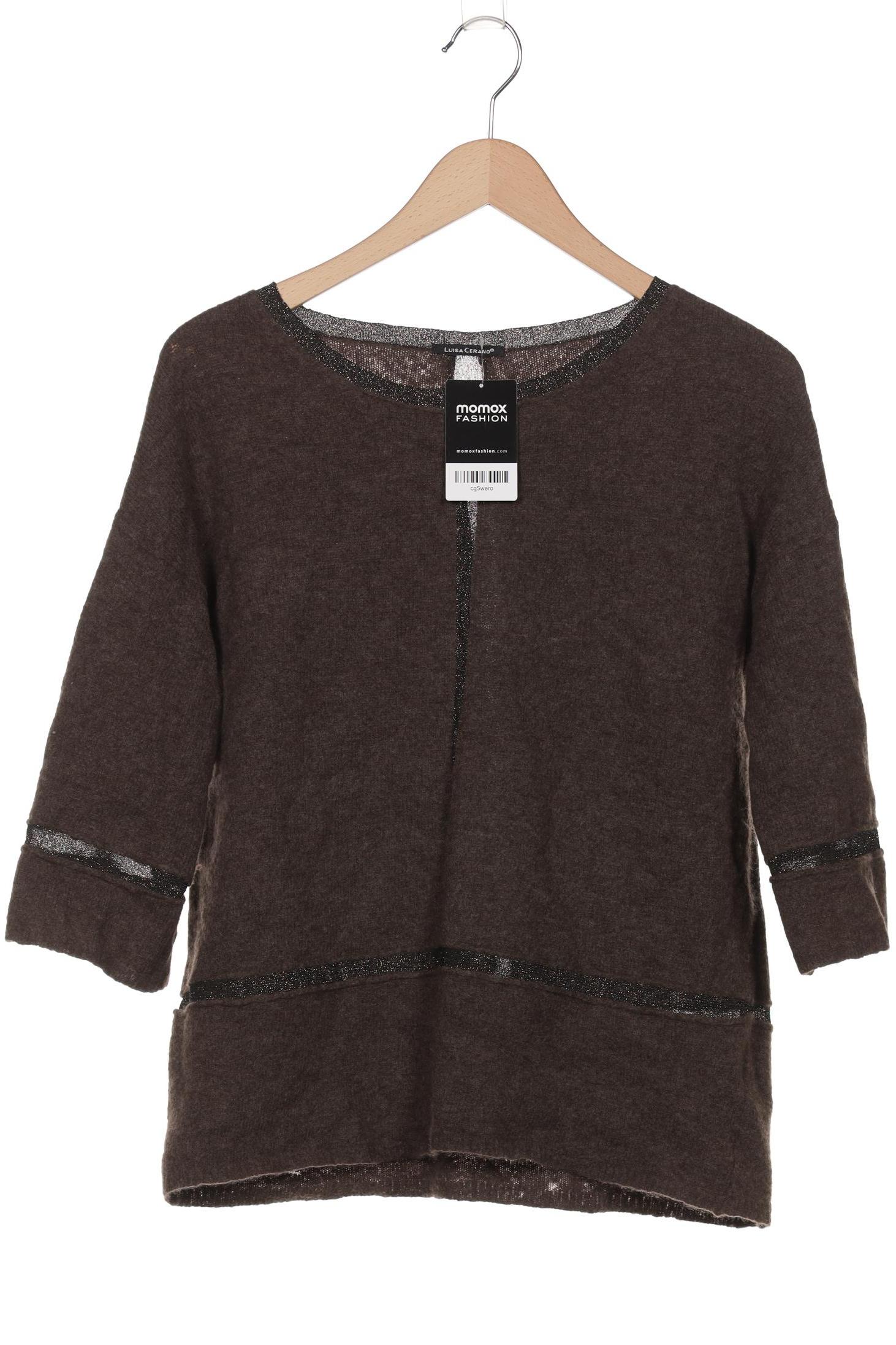 

Luisa Cerano Damen Pullover, braun, Gr. 42