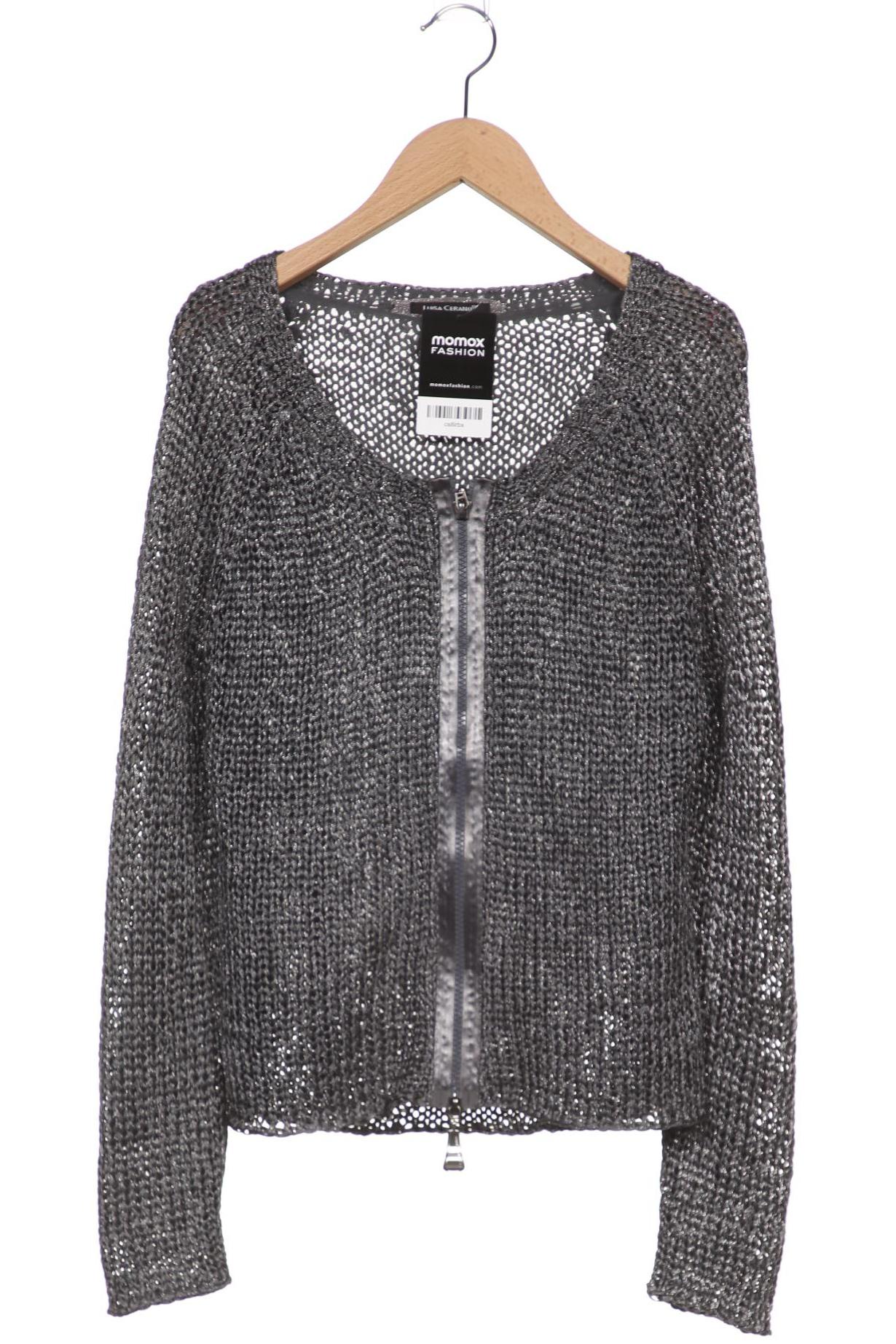 

Luisa Cerano Damen Strickjacke, grau, Gr. 38