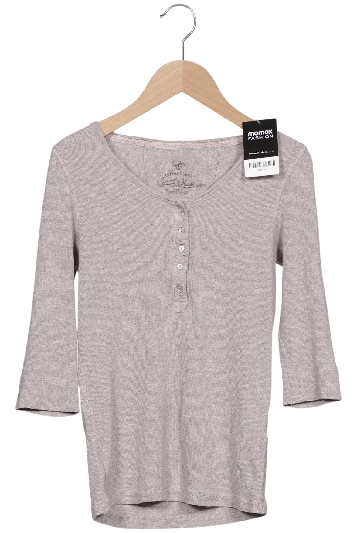

Luisa Cerano Damen Langarmshirt, grau, Gr. 36