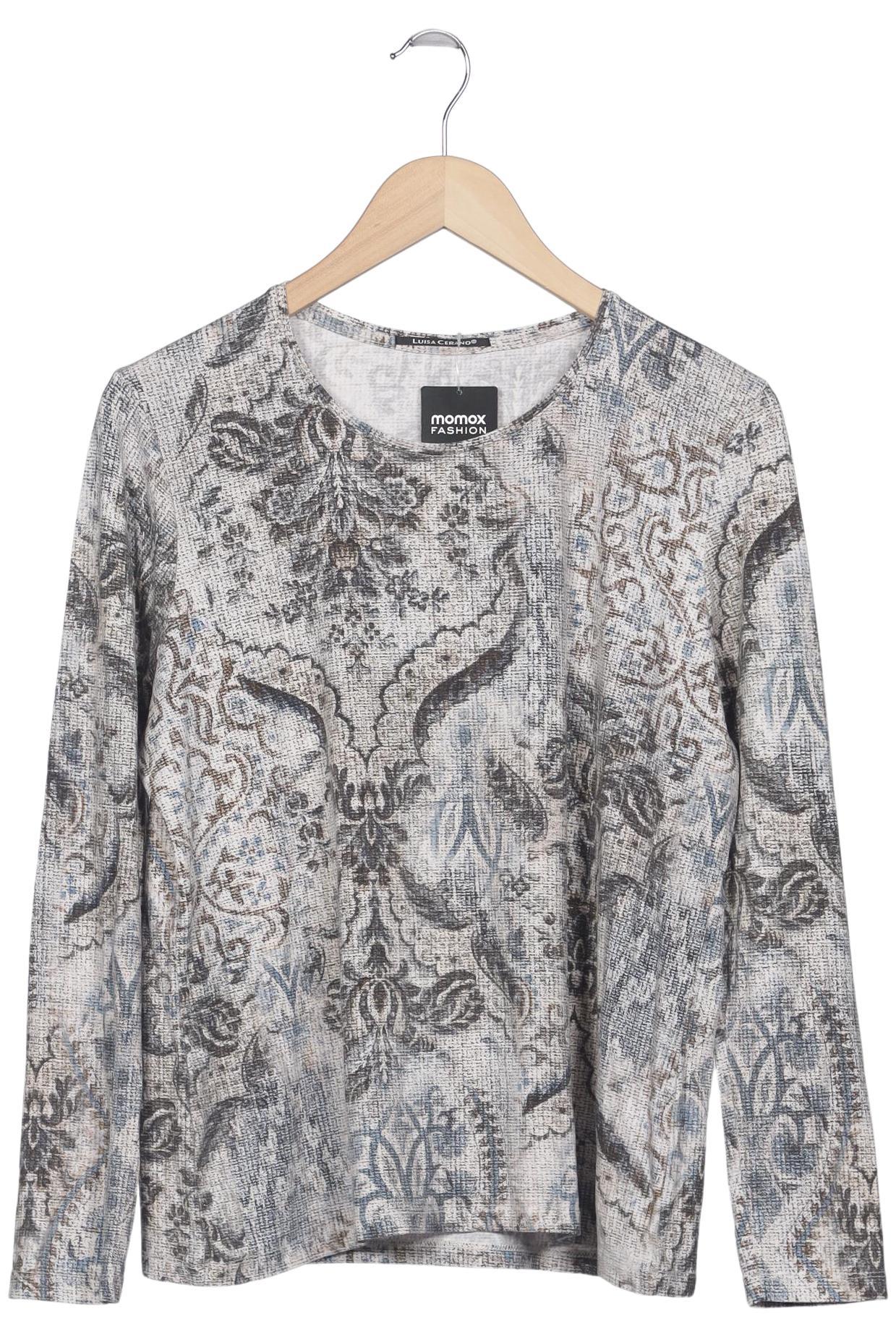 

Luisa Cerano Damen Langarmshirt, grau, Gr. 42