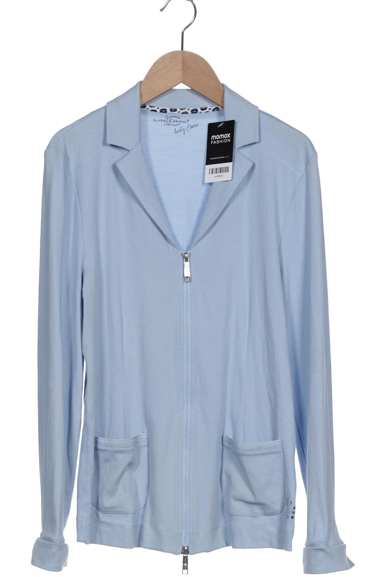 

Luisa Cerano Damen Strickjacke, hellblau, Gr. 42