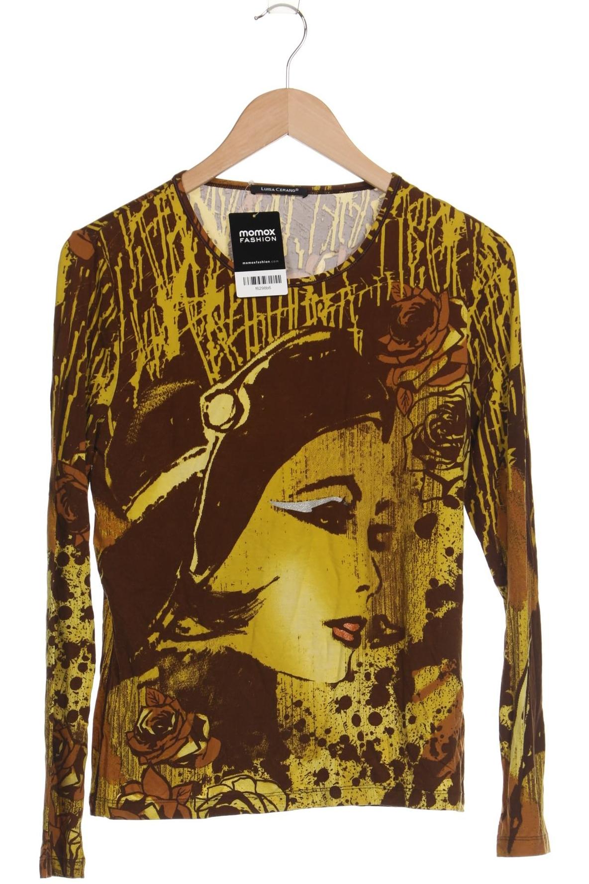 

Luisa Cerano Damen Langarmshirt, braun, Gr. 38