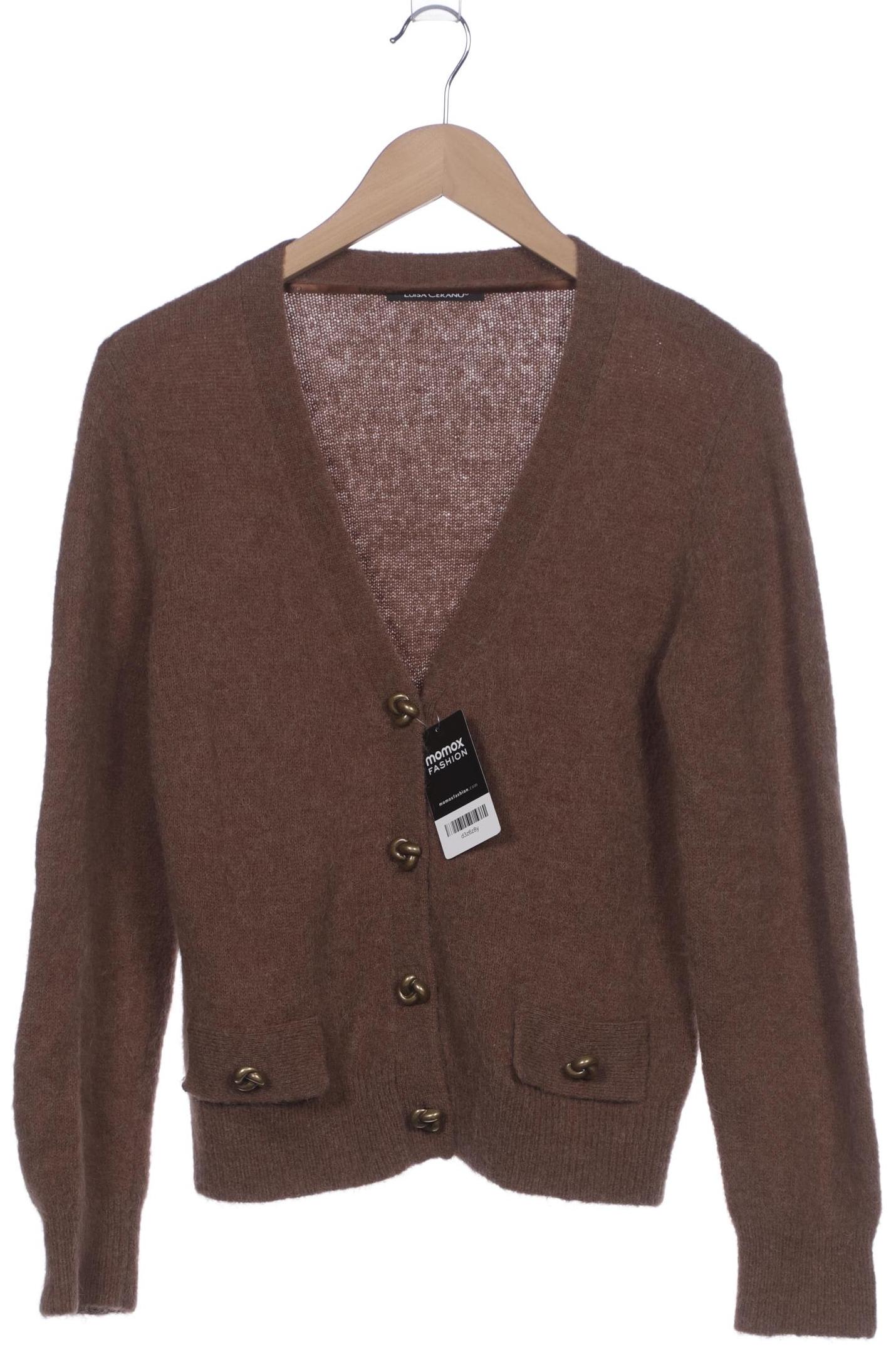 

Luisa Cerano Damen Strickjacke, braun, Gr. 36