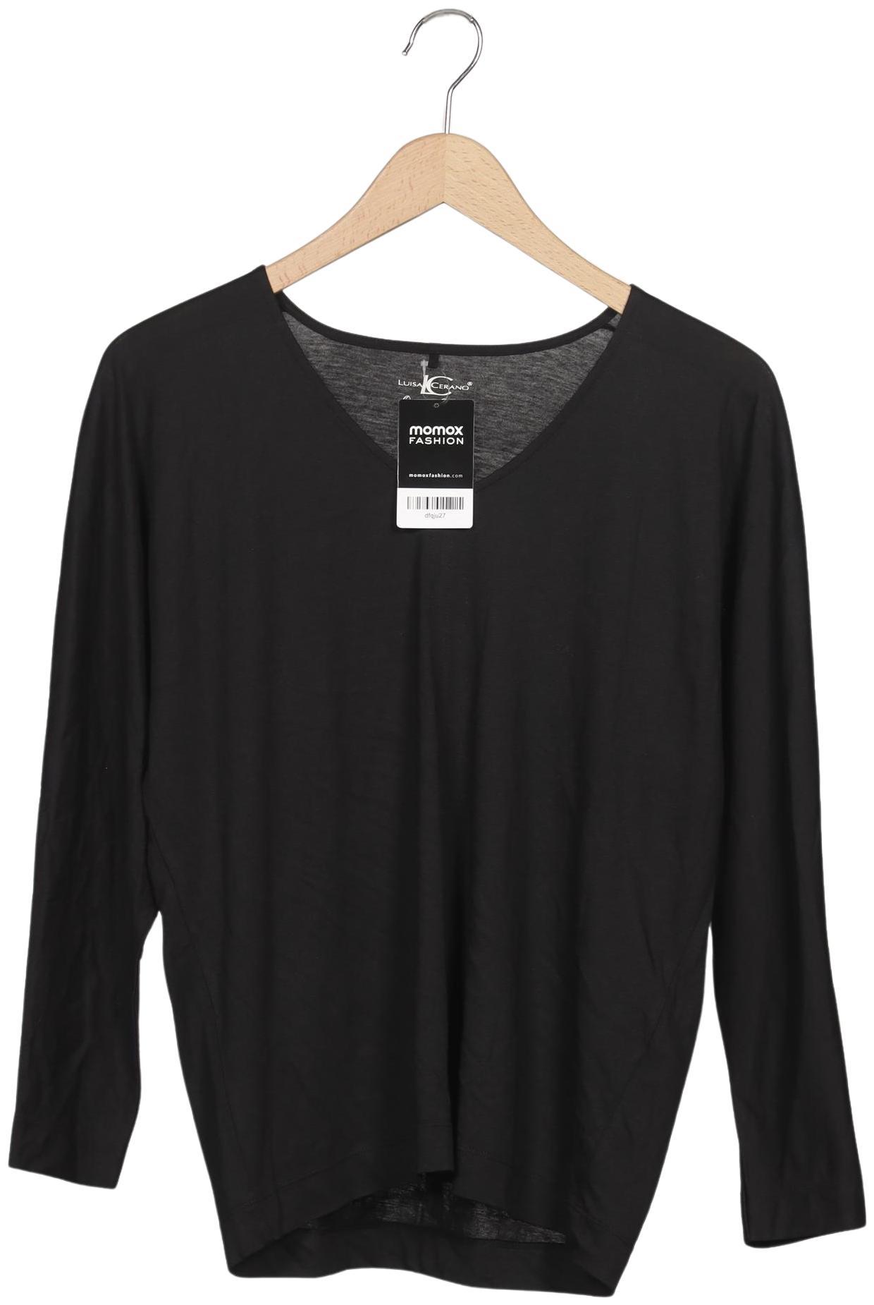 

Luisa Cerano Damen Langarmshirt, schwarz, Gr. 40